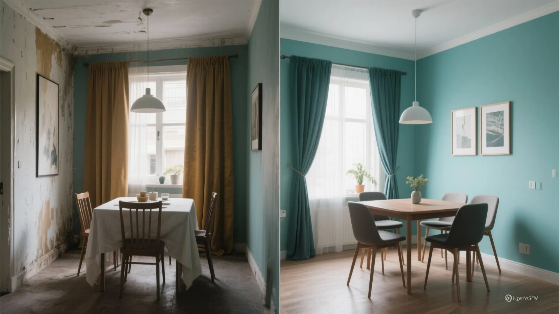 7. Matching Wall Color