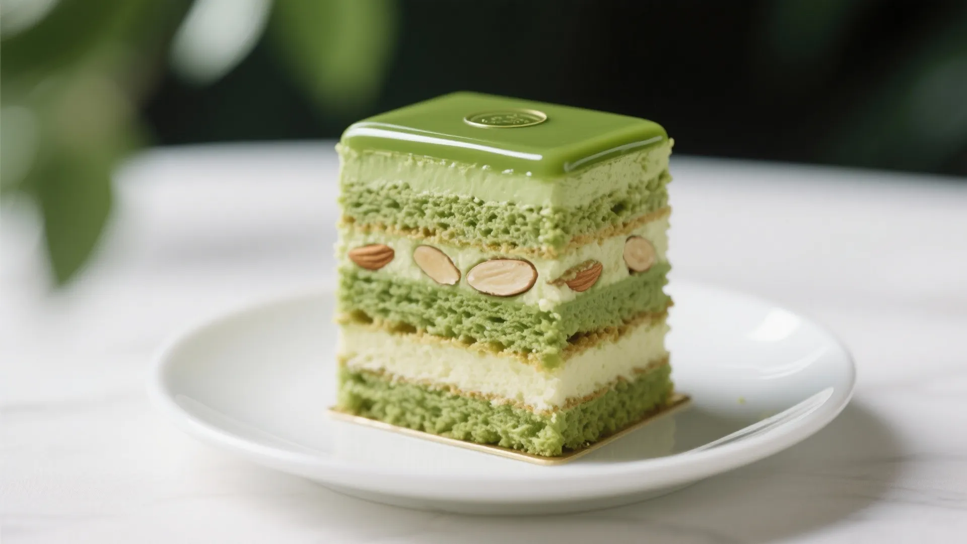 4. Matcha Opera Cake