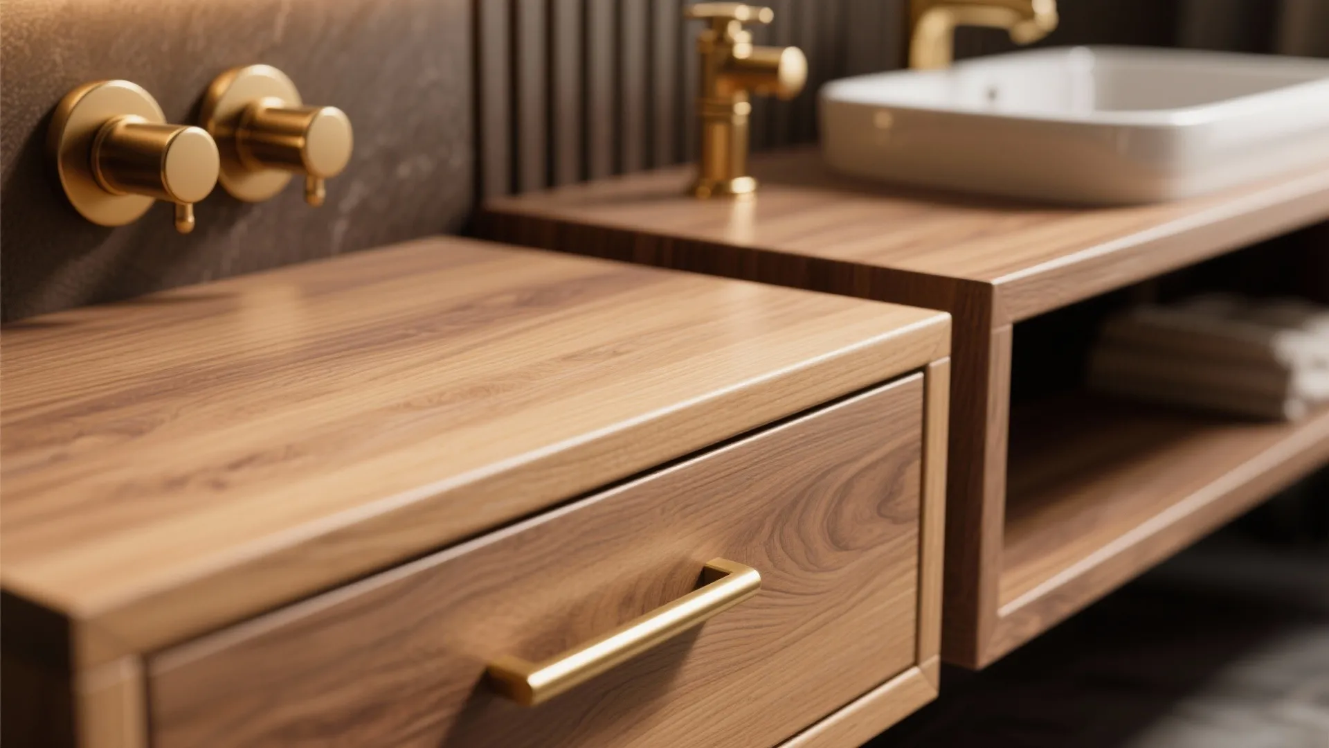 2. Repeat materials and finishes