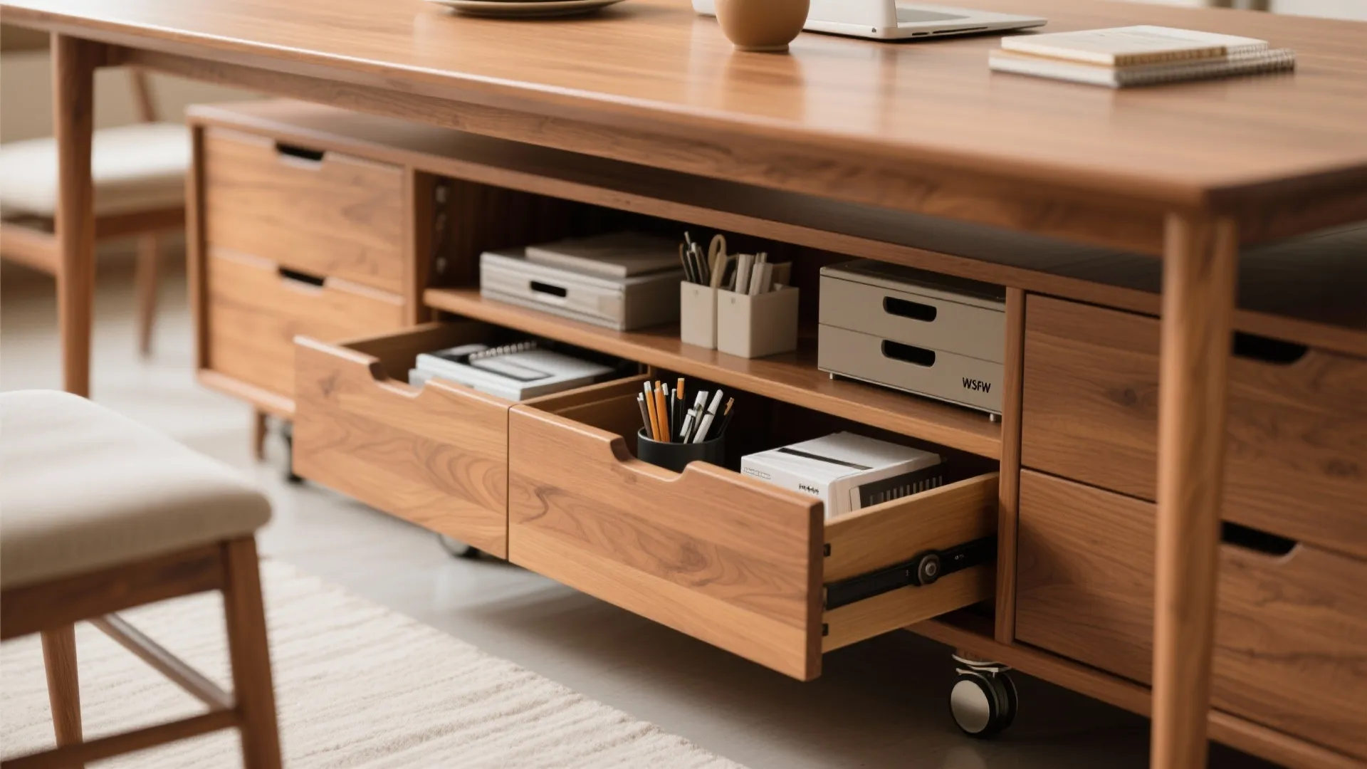 3. Use matching storage underneath