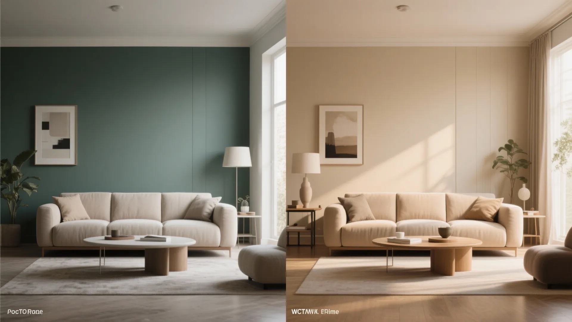 8. Matching Wall Color