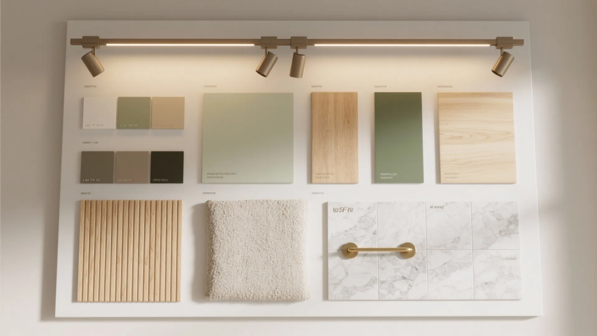 Light, color, and materials that visually expand space