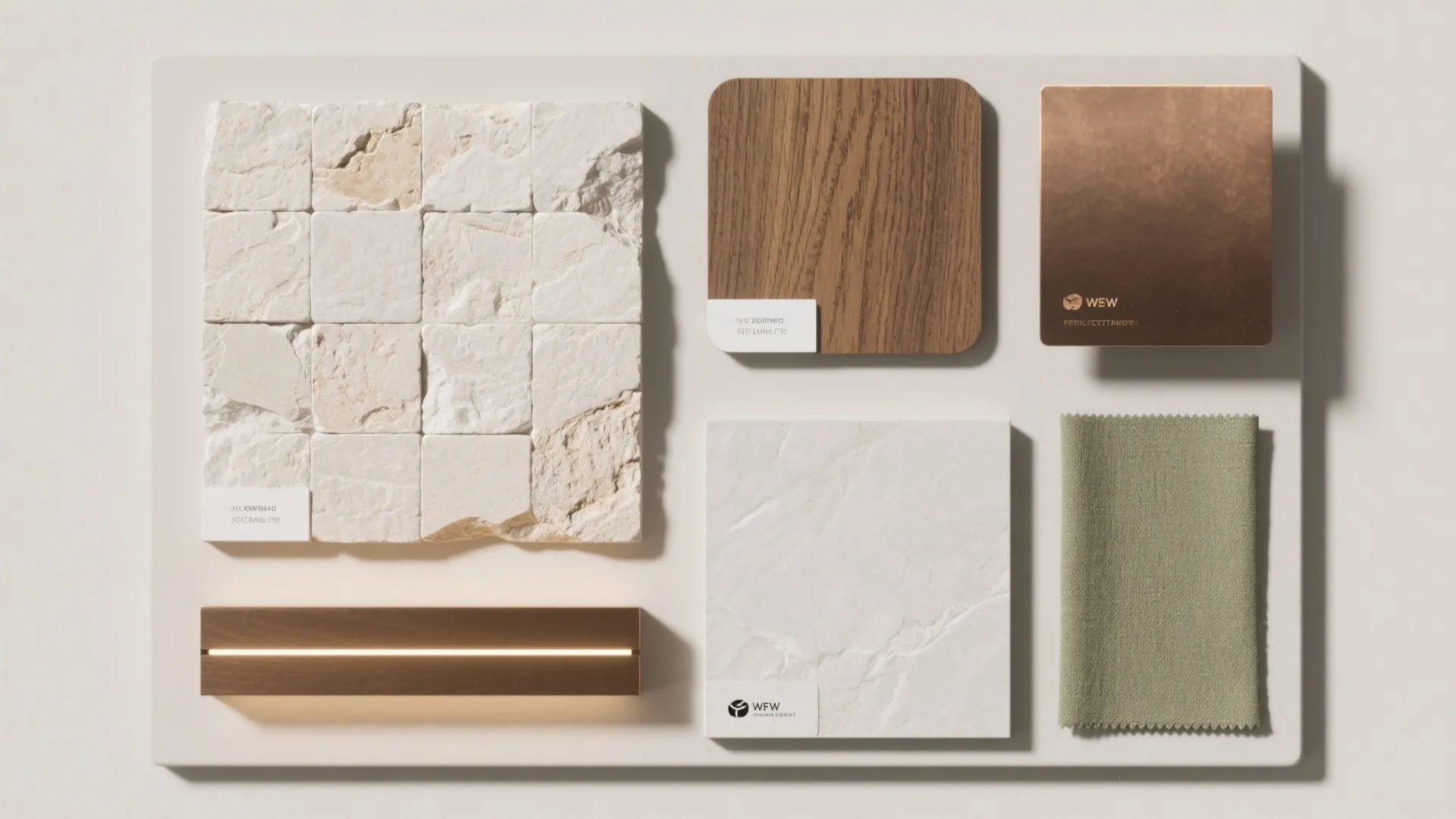 Textured Stone and Warm Wood: Quiet Material Drama