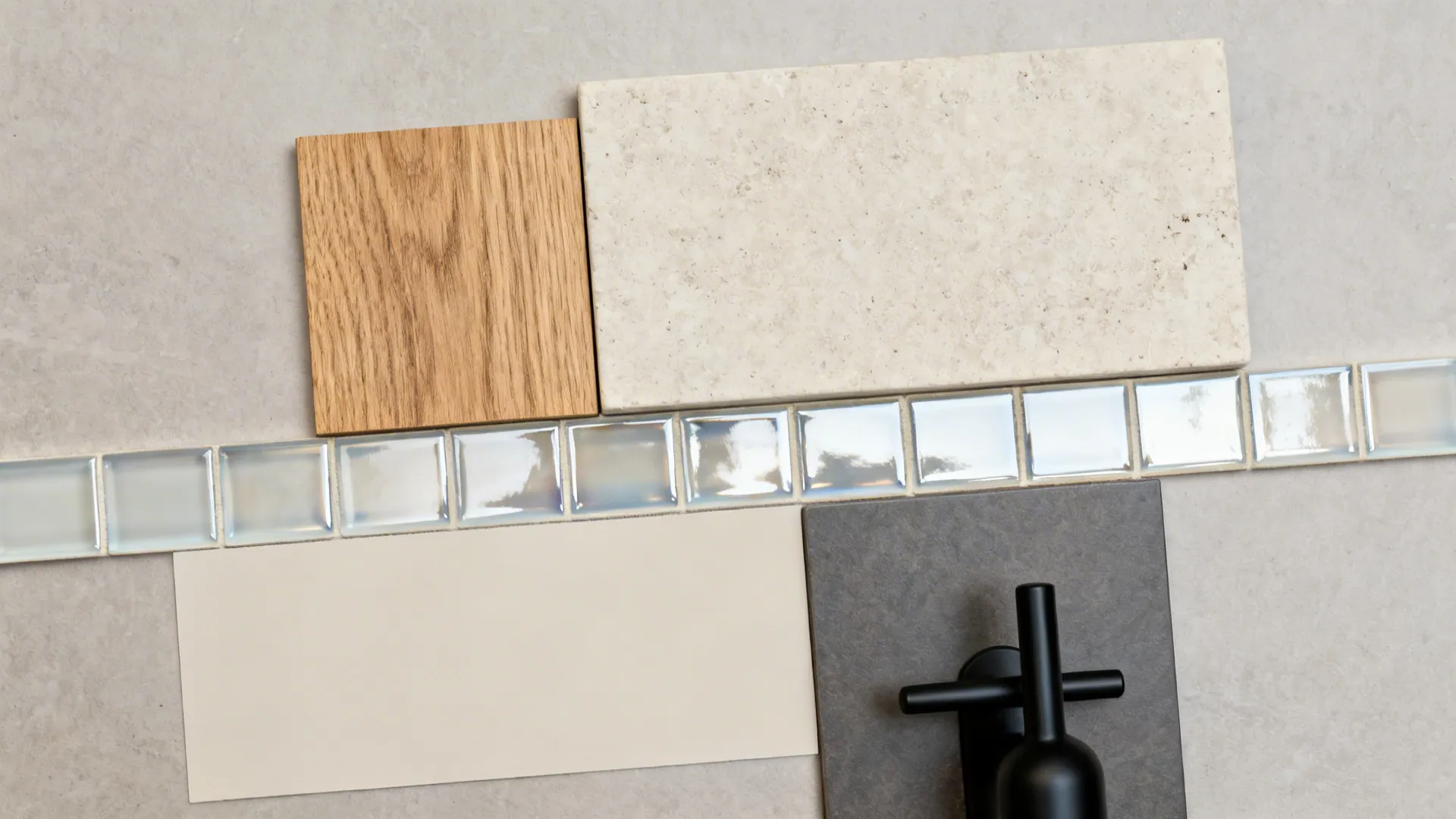 Idea 4: Material Collage—Wood, Stone, and Glaze