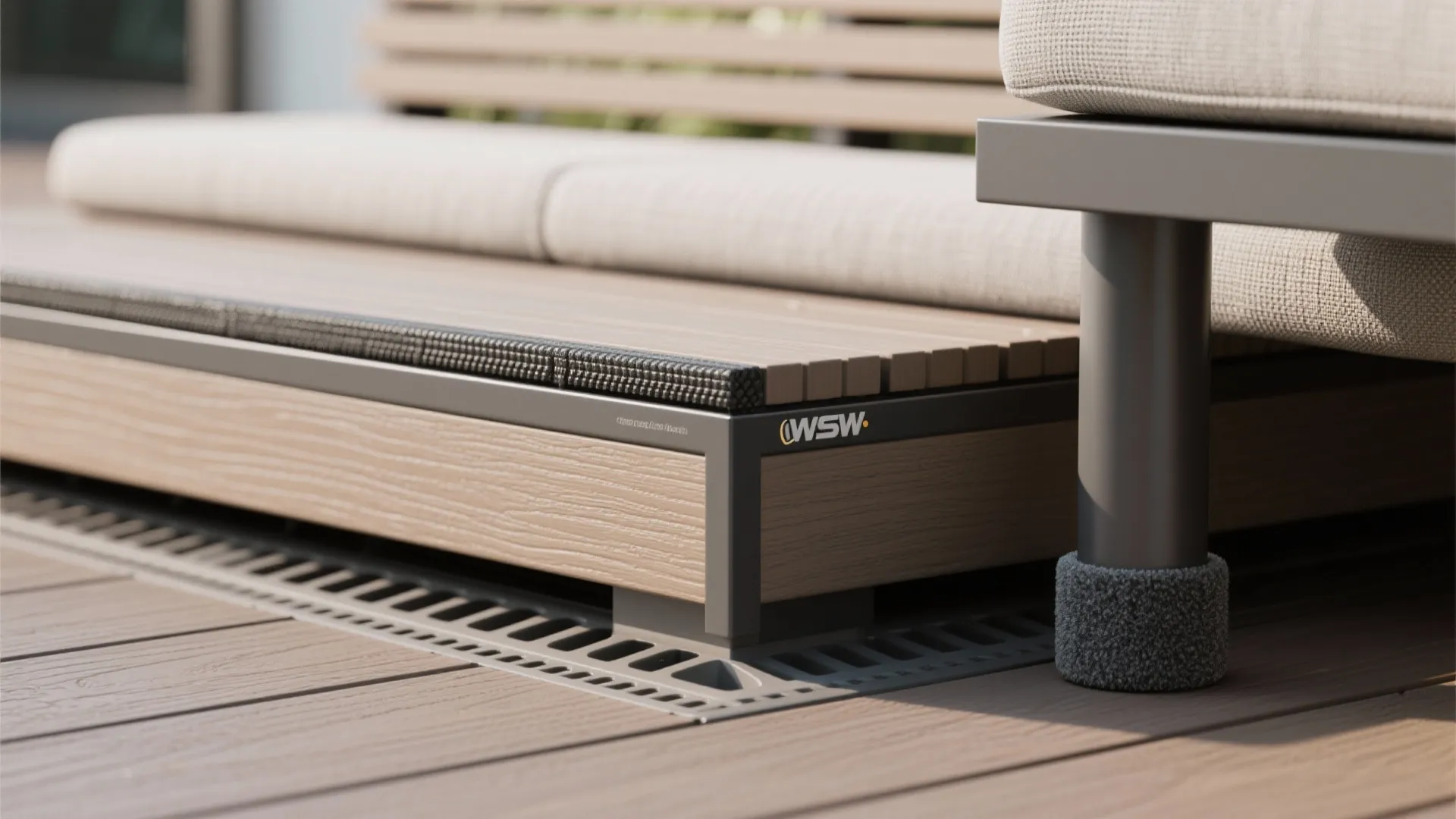 Weather-smart materials and breezy palettes