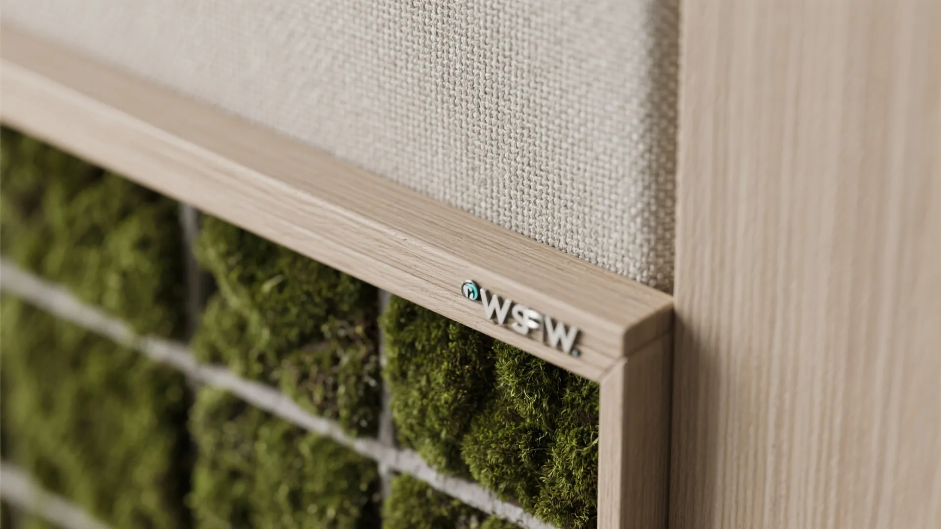 Material palette: calm neutrals, durable finishes, biophilic hits