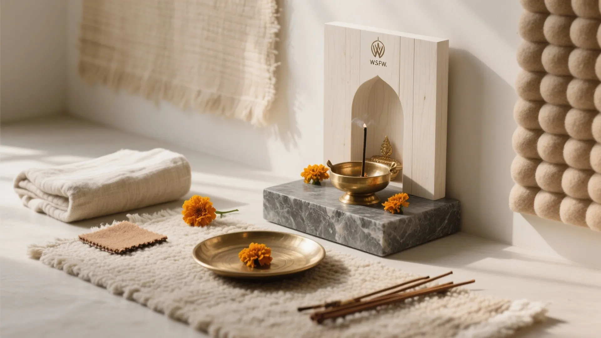 Natural materials and calm acoustics