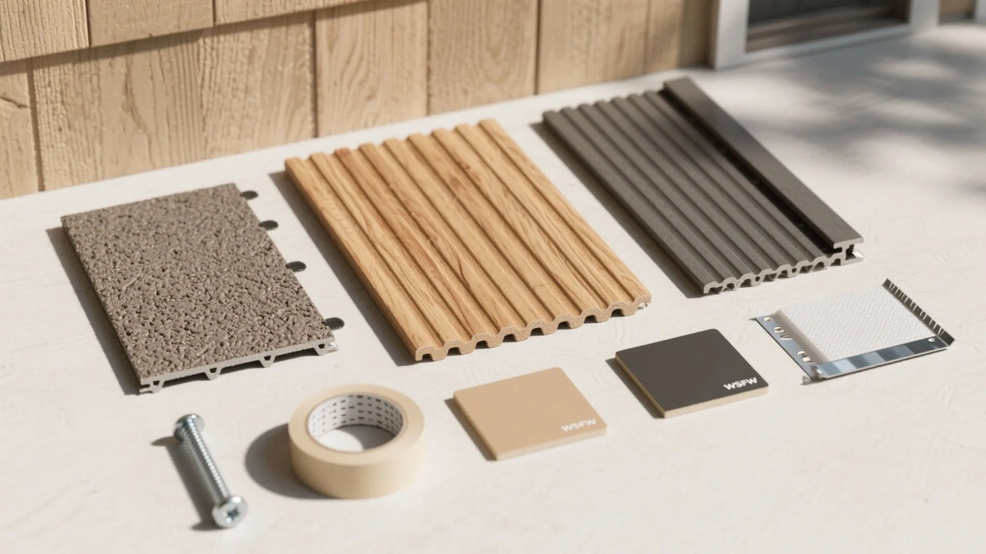 3) Weather-smart materials: thermally modified wood, composite, and metal