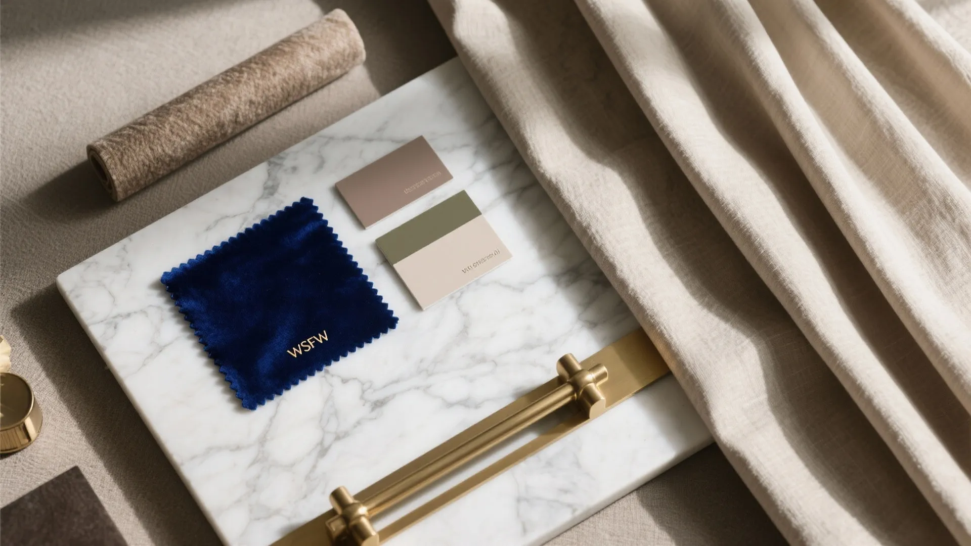 Material Alchemy: Marble, Velvet, and Brass Done Right