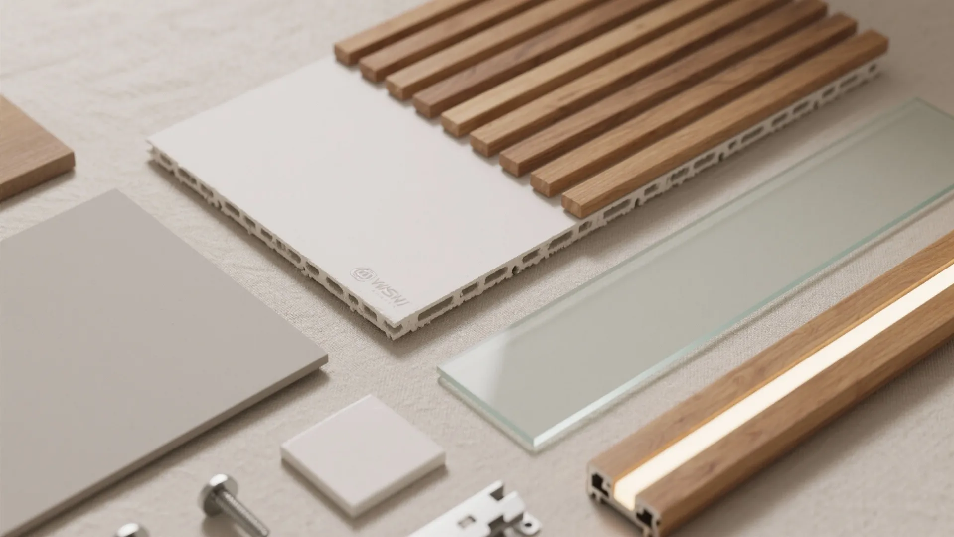 Material mixes: Gyproc meets wood and glass