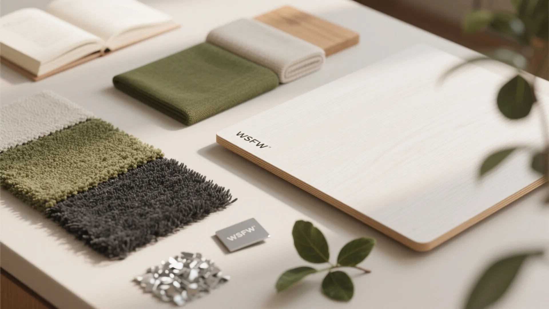 Warm wood and biophilic touches