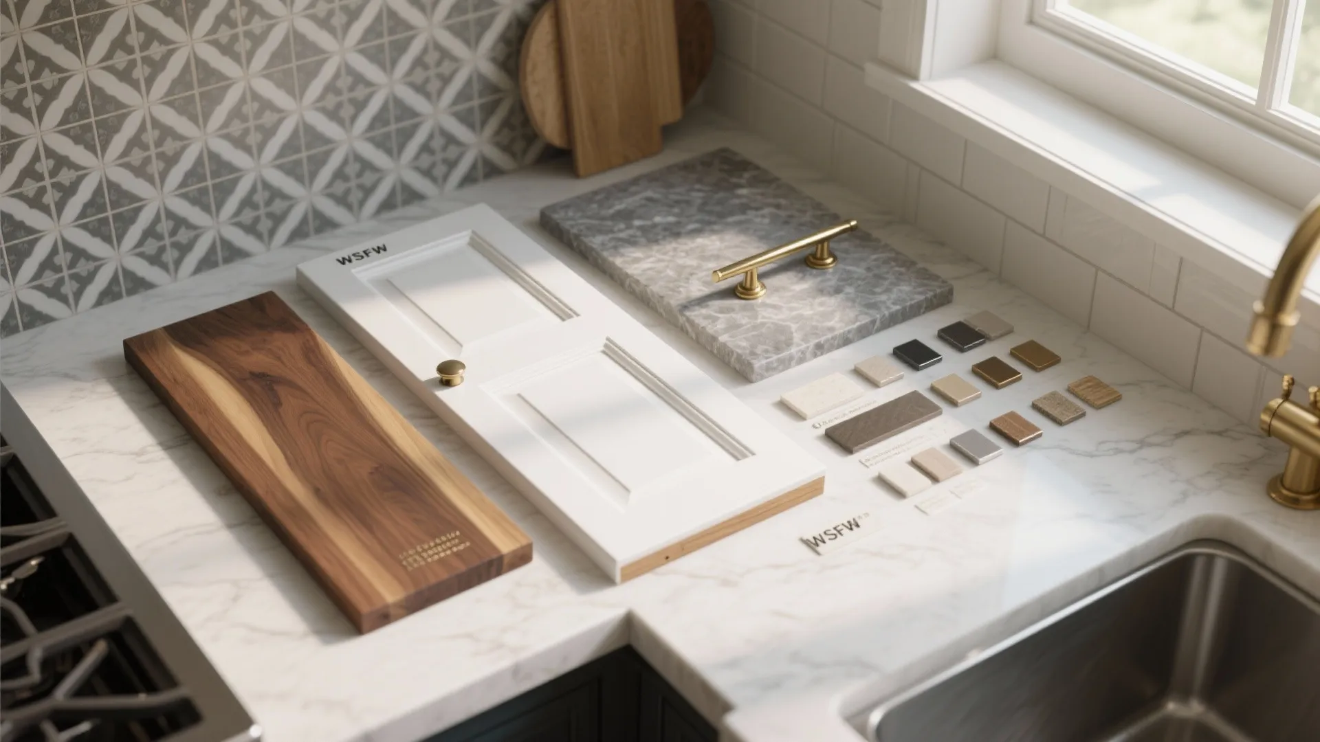 4. Mix materials for tactile interest