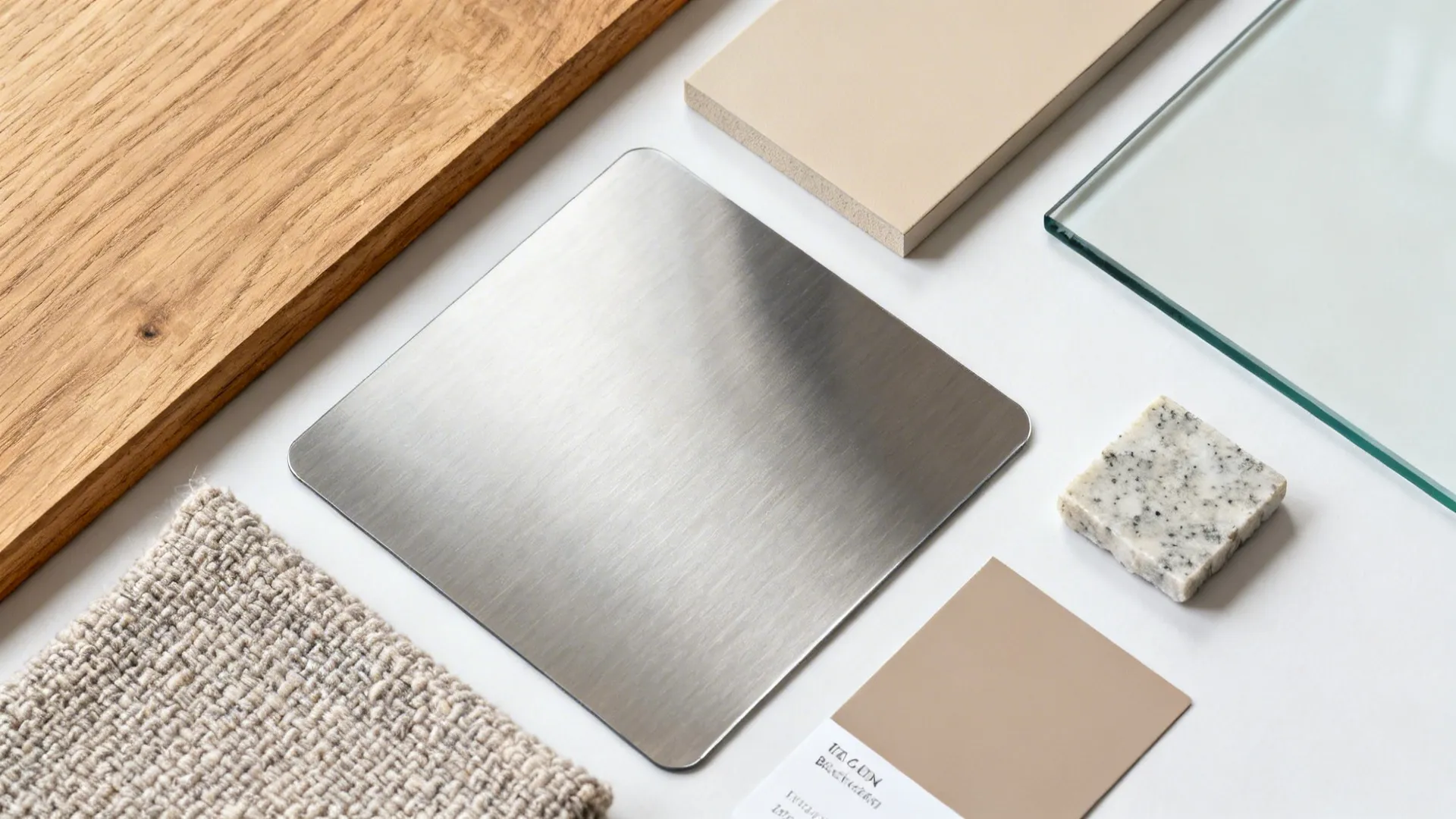 5) Warm wood accents with compact, multifunction furniture