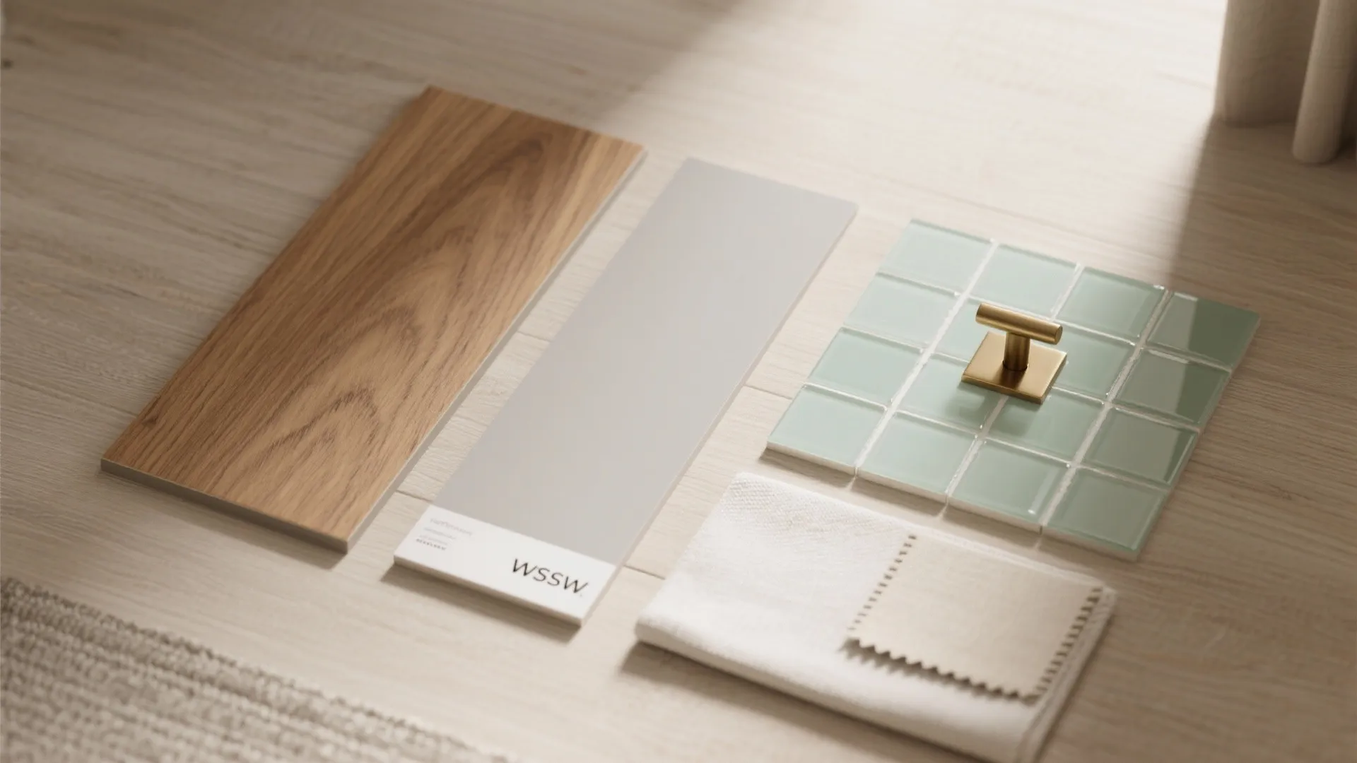 Warm wood tones for calm living