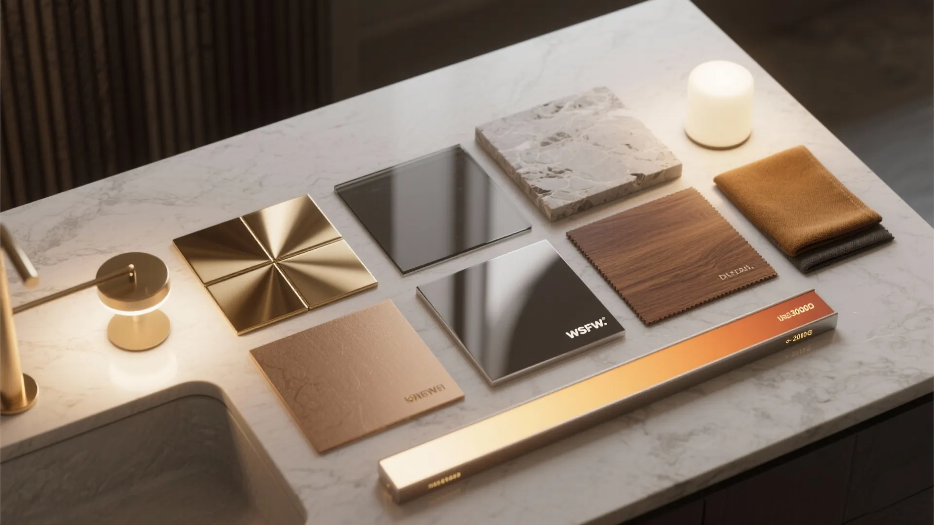 Idea 5: Material magic and color harmony