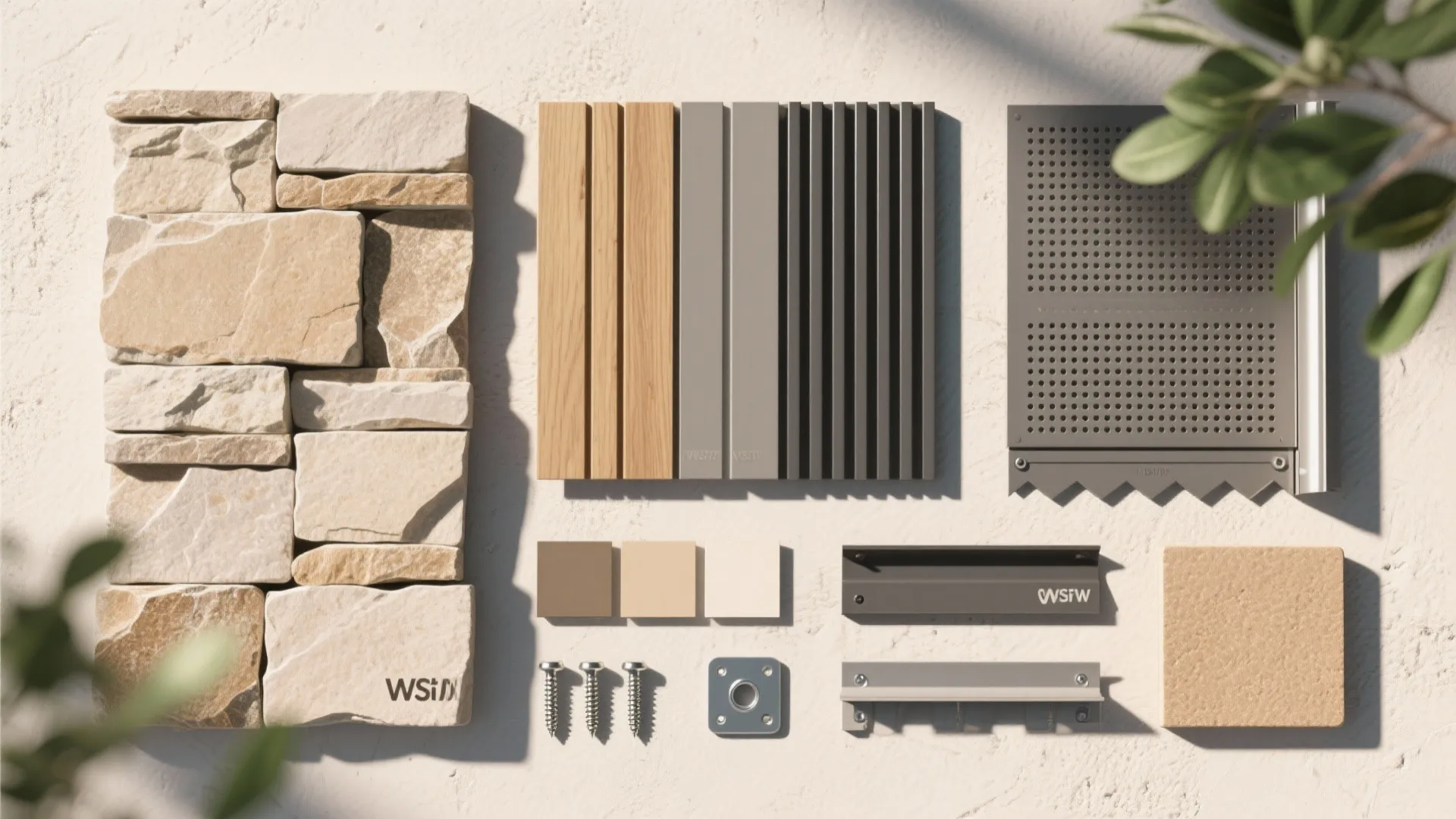 Idea 1: Layer materials to add depth (without adding bulk)