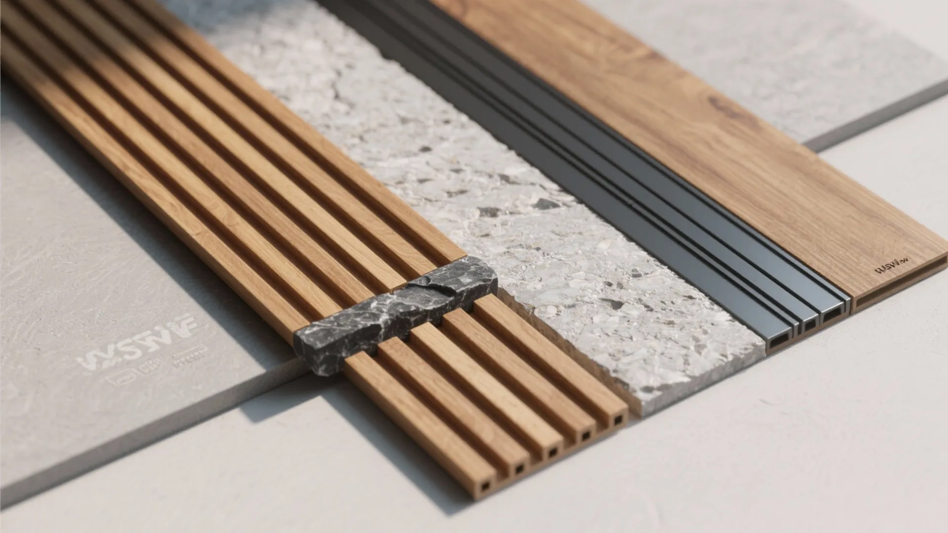 Idea 2: Layer materials for depth (not clutter)