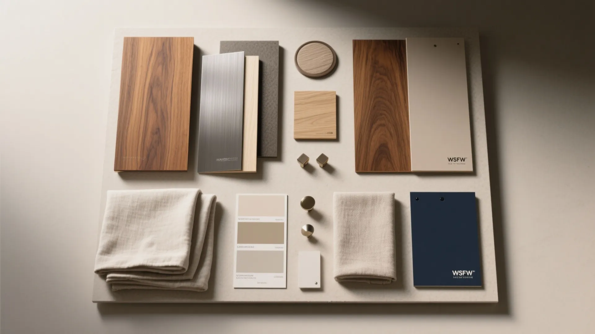 Cohesive material palette