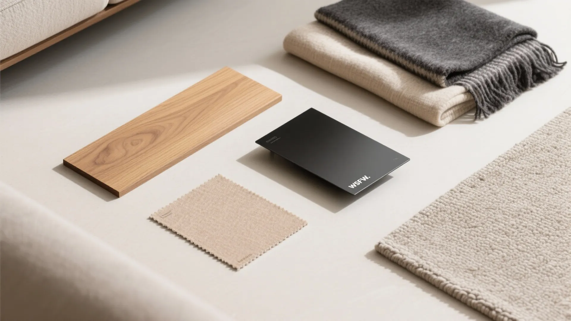 Two lounge chairs + a slim bench (no couch)