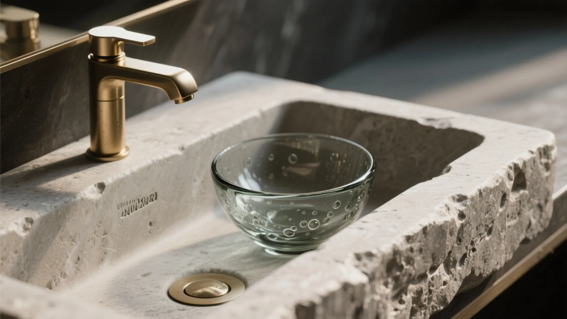 4. Material Play: Stone, Metal and Hand-Blown Glass