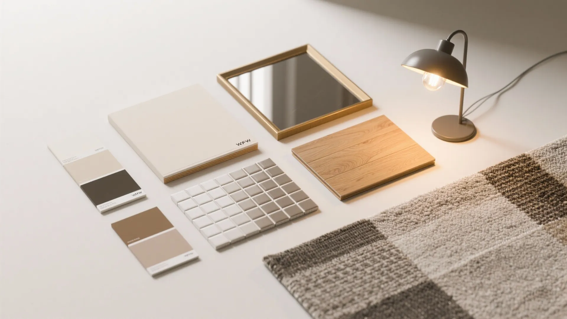 4. Light, reflective finishes and strategic lighting