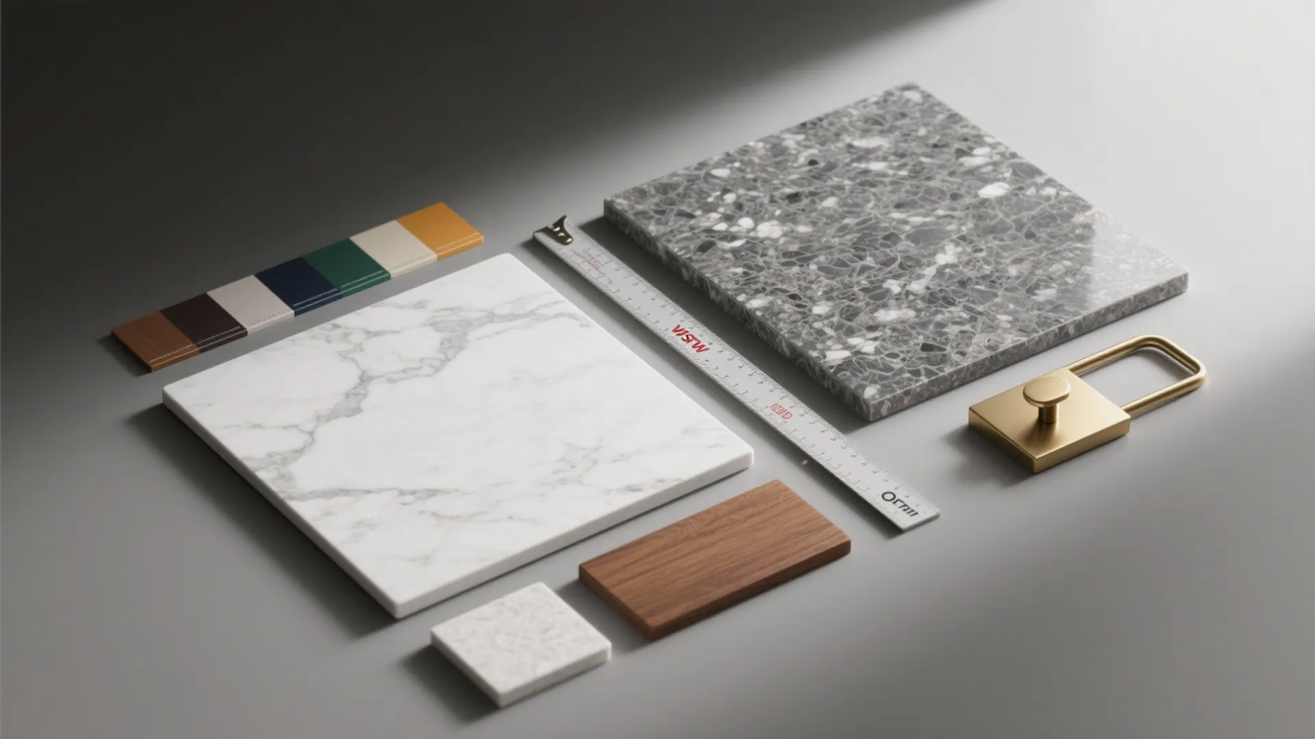 5. Engineered marble or porcelain lookalikes
