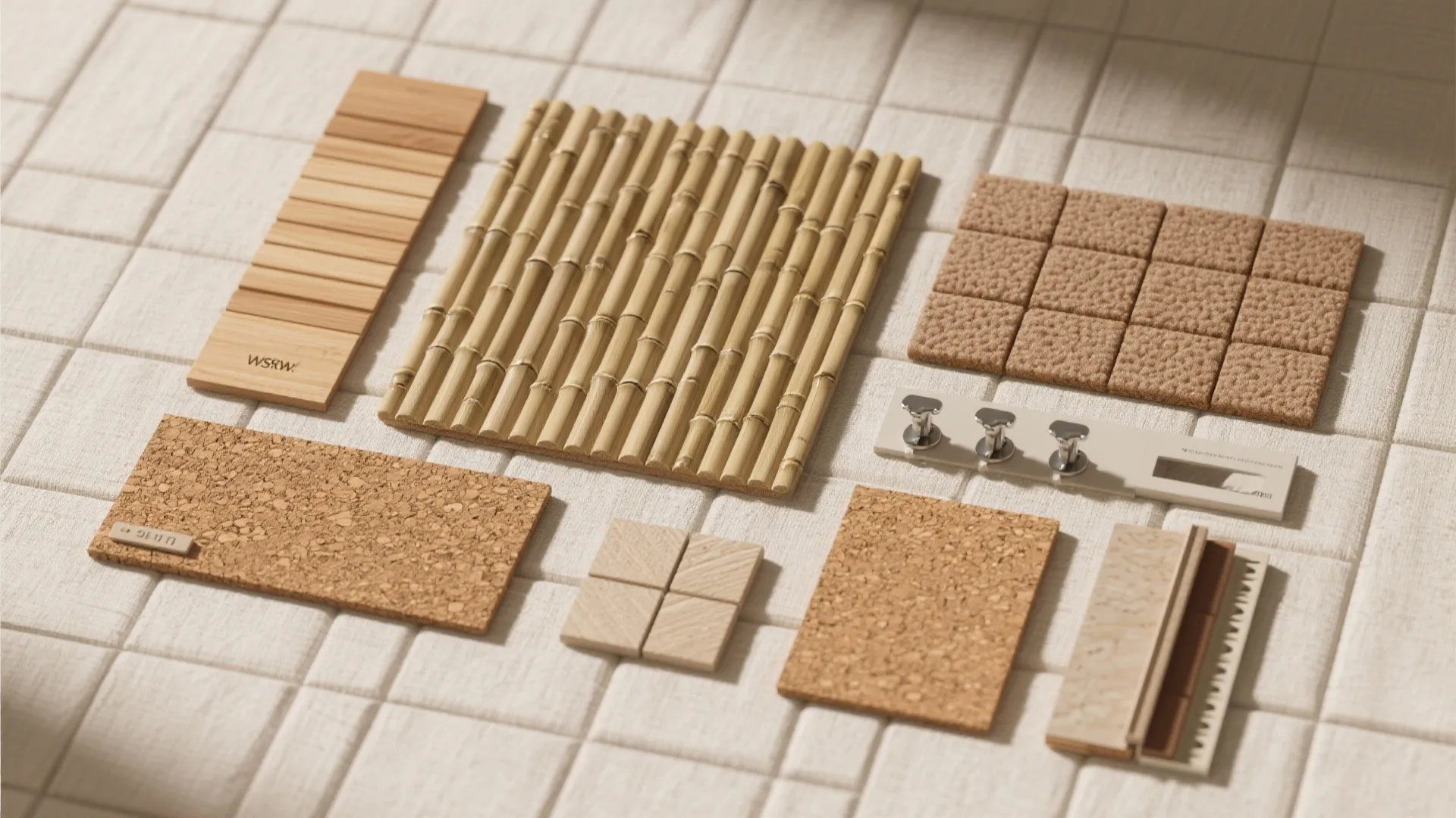 Textured Panels: Slats, Ribs, and Acoustic Cork
