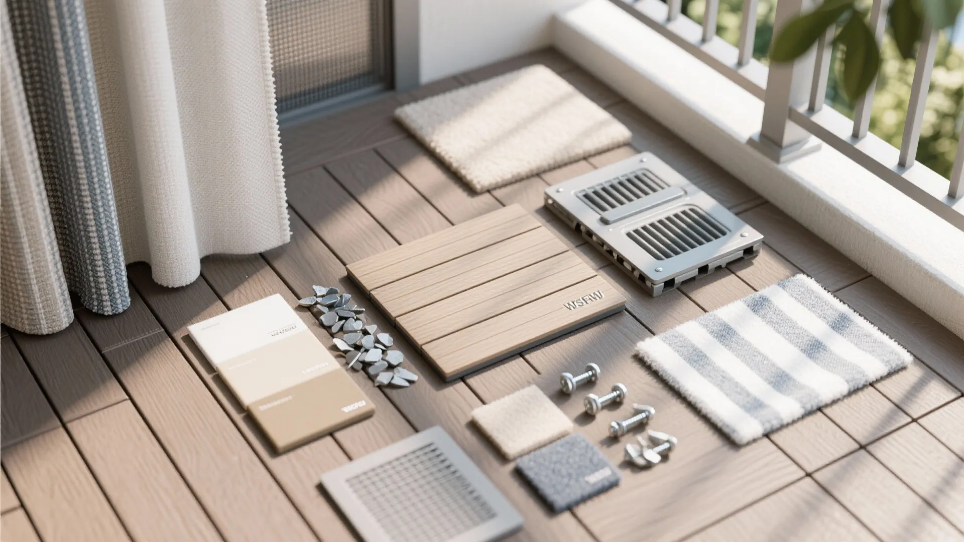 Weather-smart materials and breezy palettes