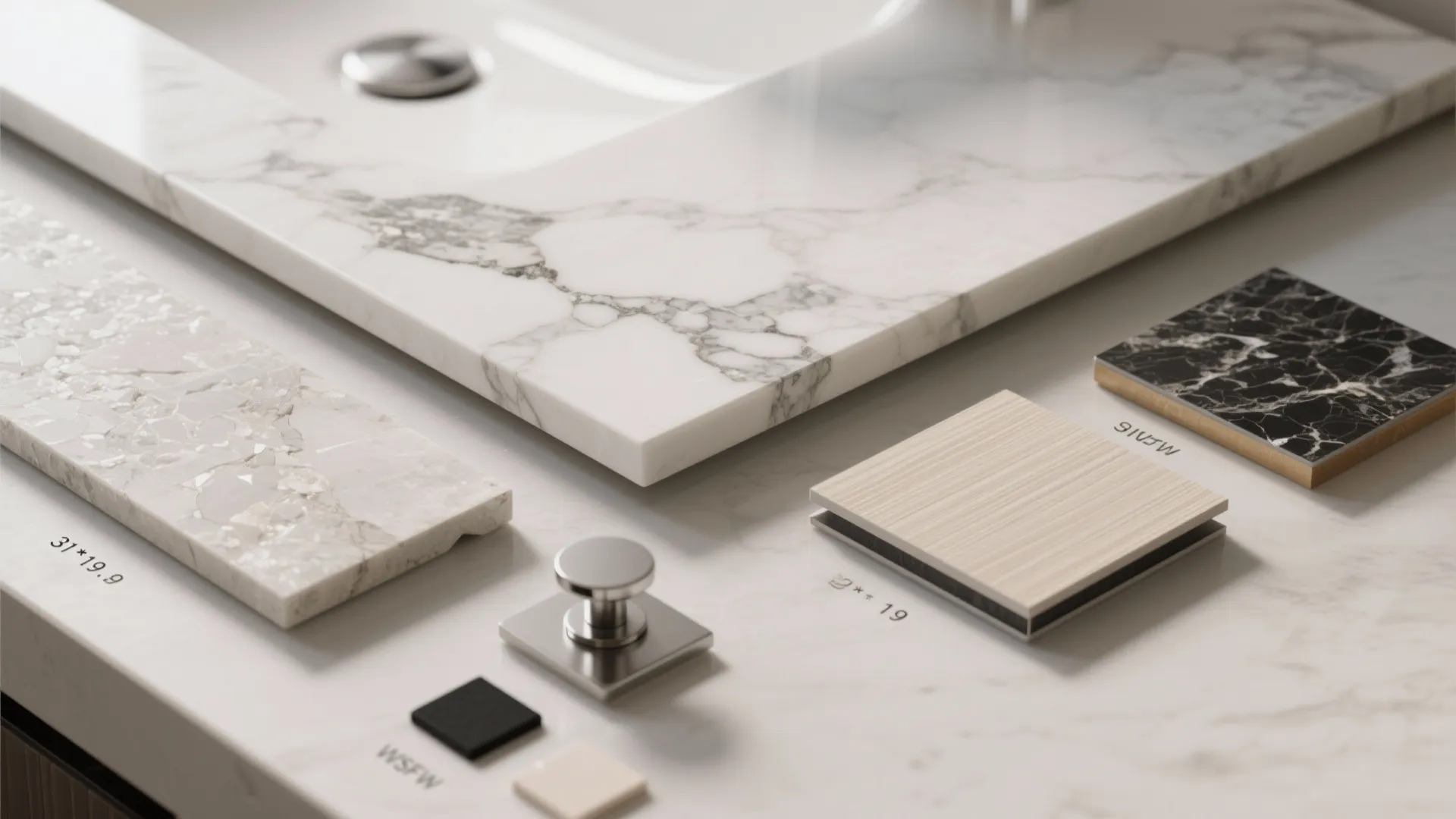 Materials cheat-sheet from my projects