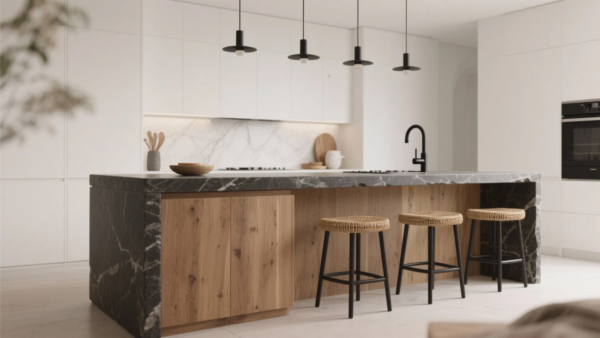 5. Introduce subtle contrast with materials