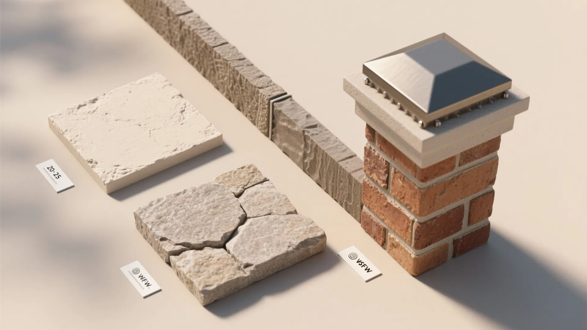 2) Layered Materials: Shadow Lines, Caps, and Drip Edges