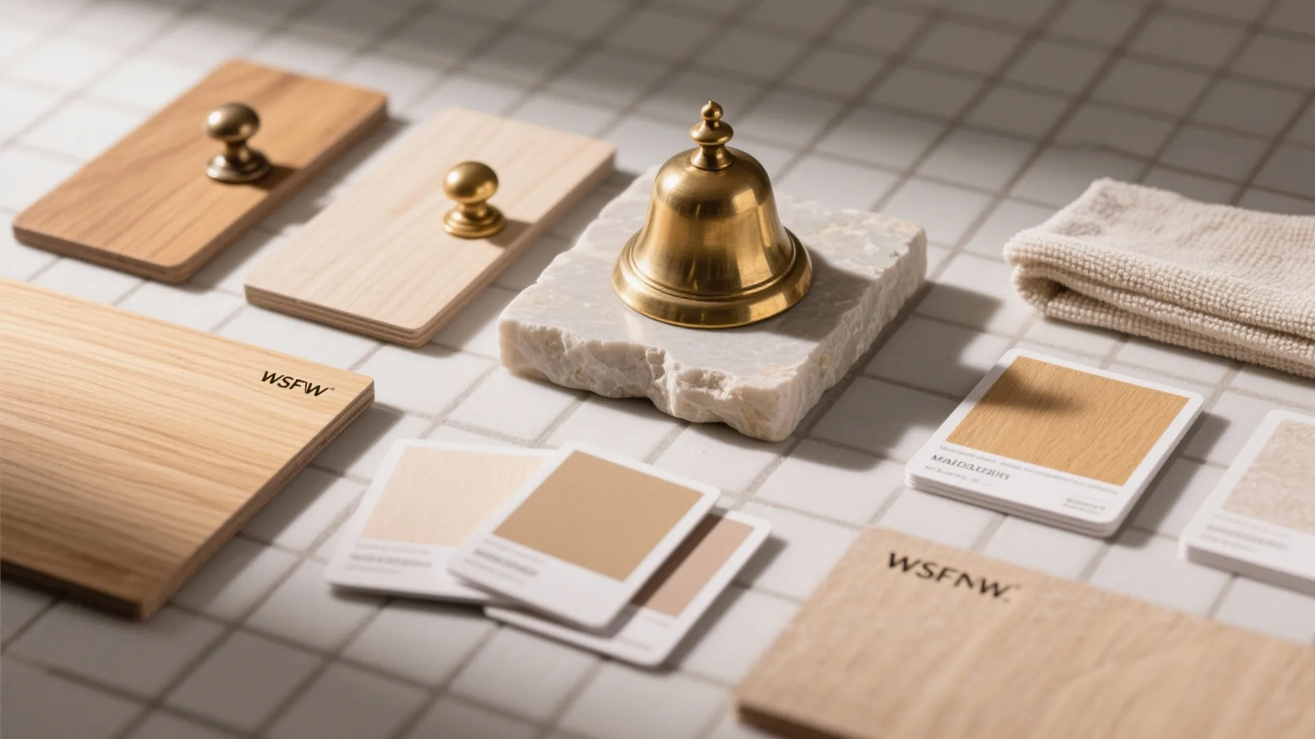 Material and Finish Play: Warm Wood, Brass, and Stone Accents