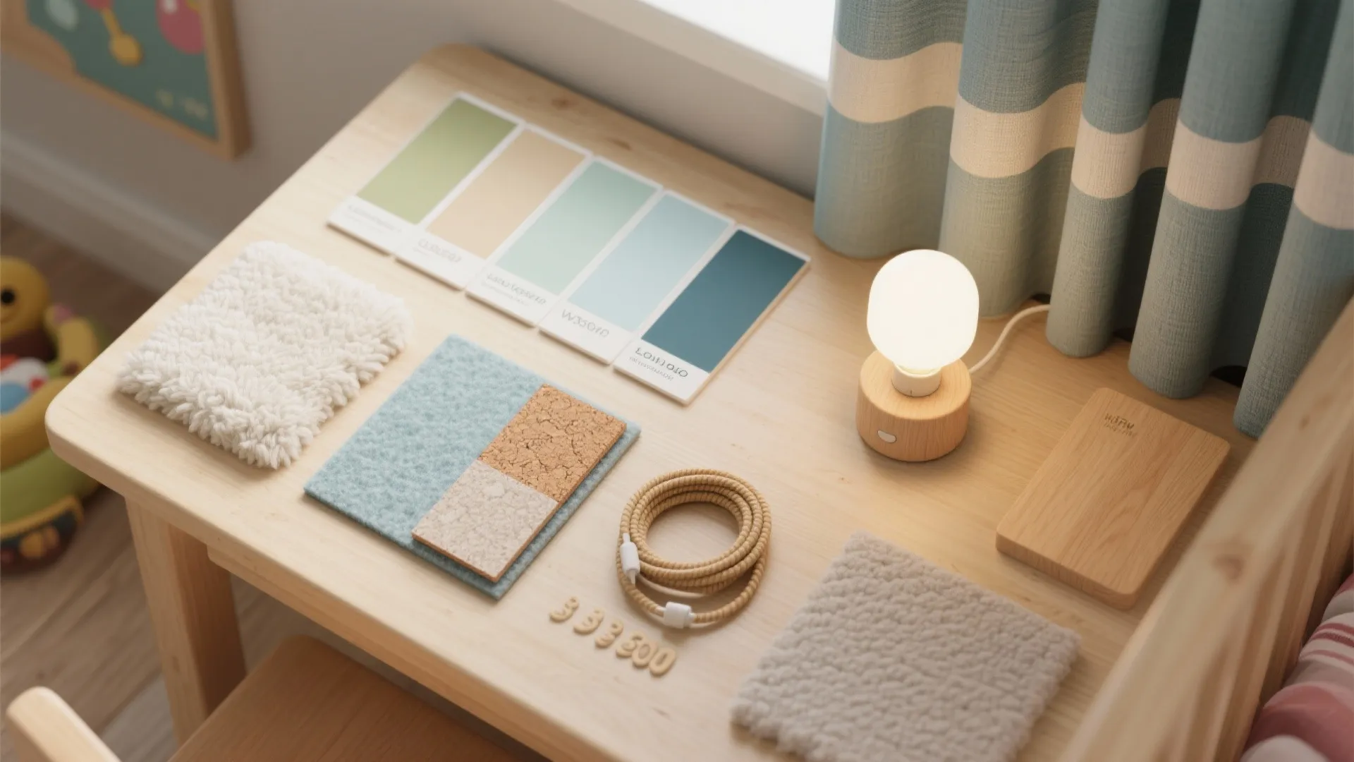 4) Healthy light, calm acoustics, and kid-safe materials