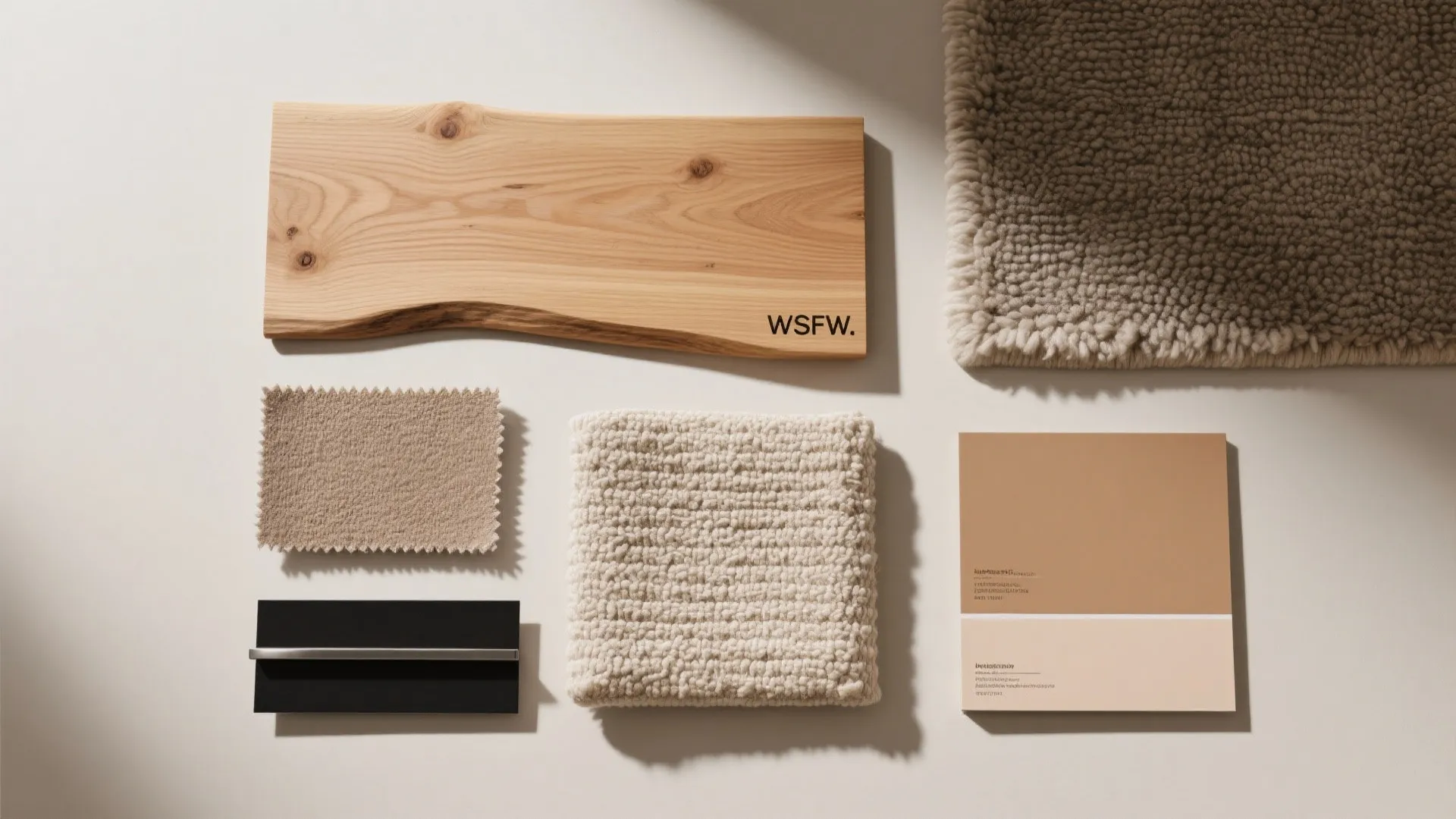 Warm Wood and Layered Textures for Cozy Togetherness