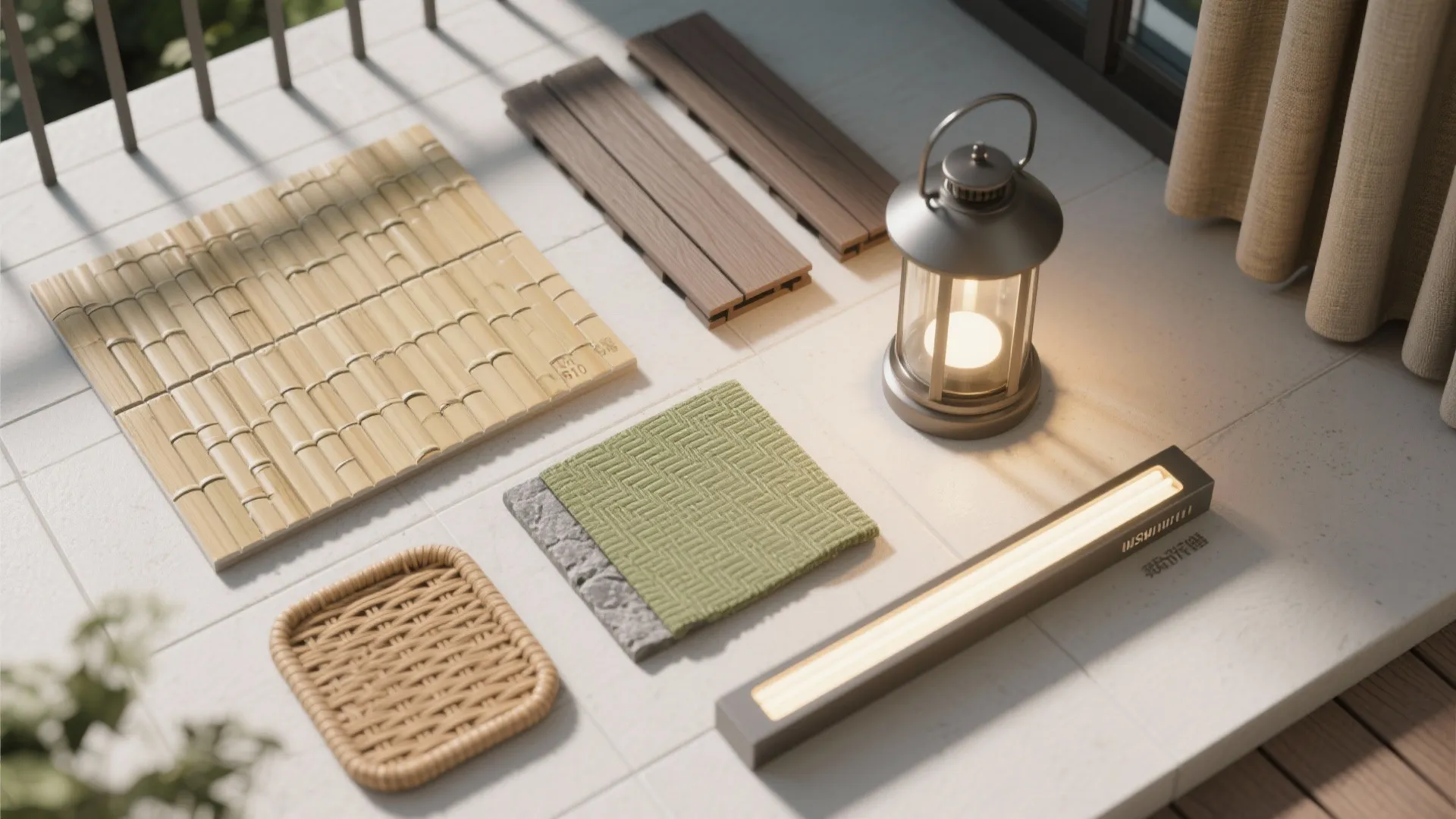 Weather-Savvy Materials and Warm Lighting