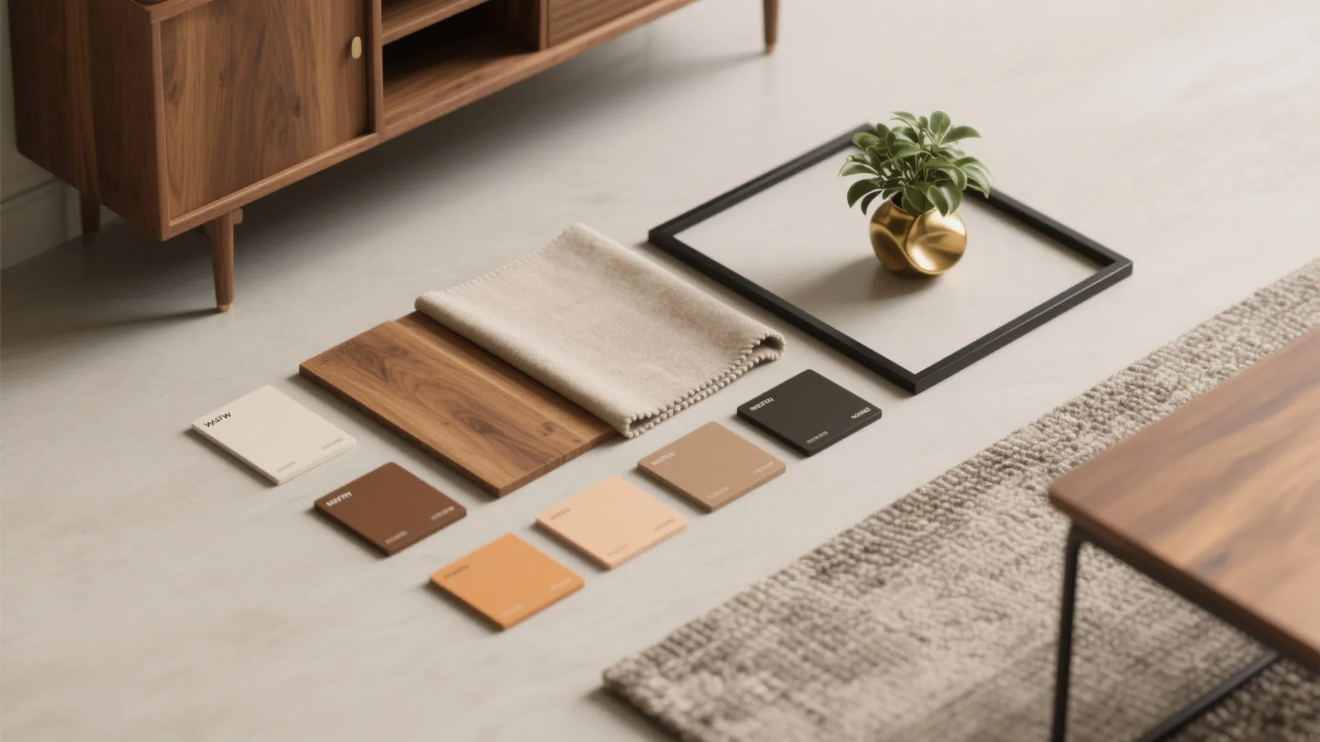 Summary — small living room layout with dining table: smart, not cramped