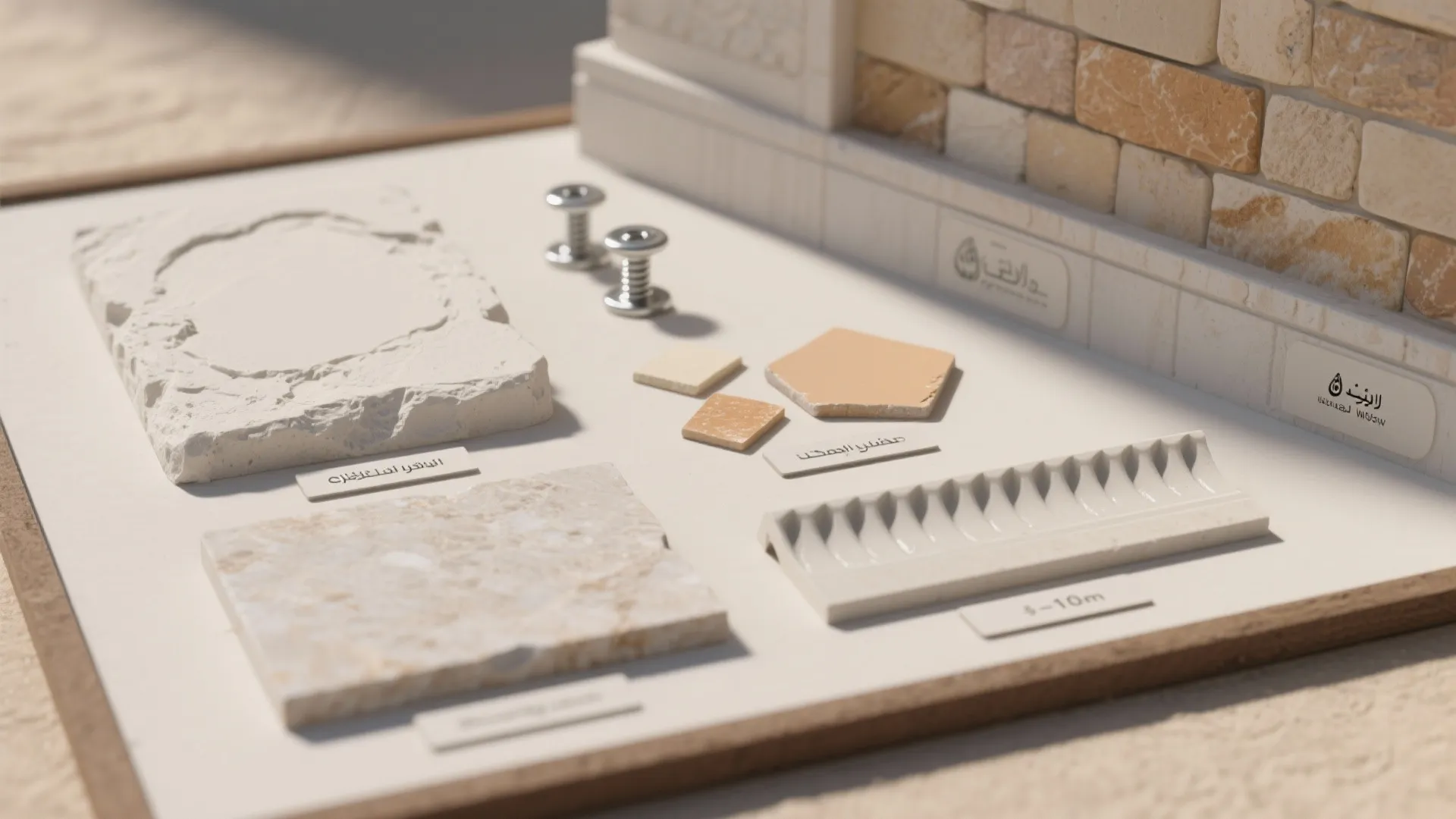 4) Climate-savvy materials with shadow lines