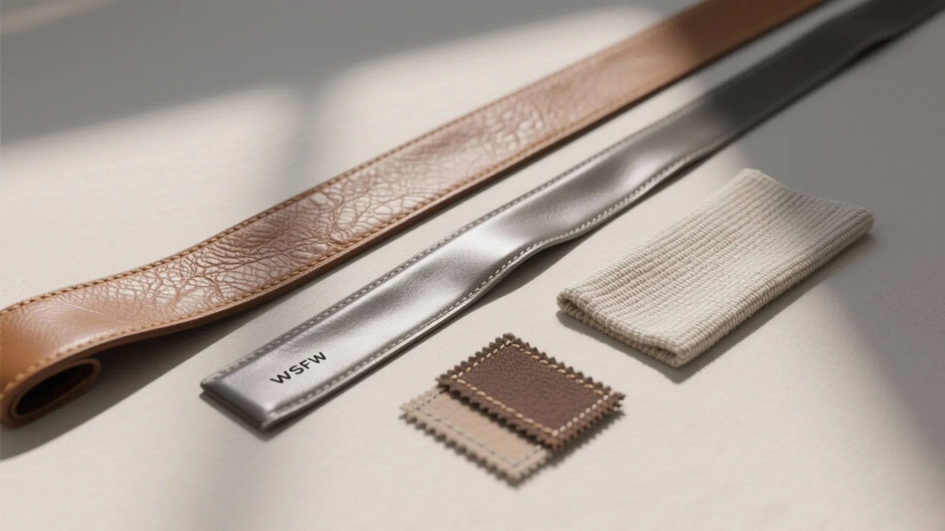 5. Play with material — leather, vinyl, or washable cotton