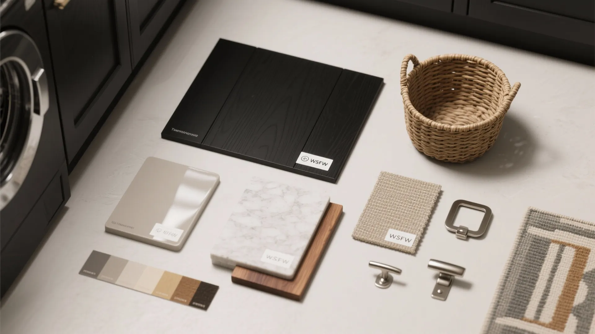 5. Durable finishes, pops of color, and smart hardware