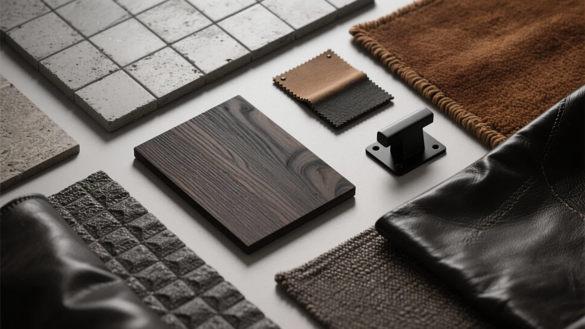 4. Materials and textures that read masculine