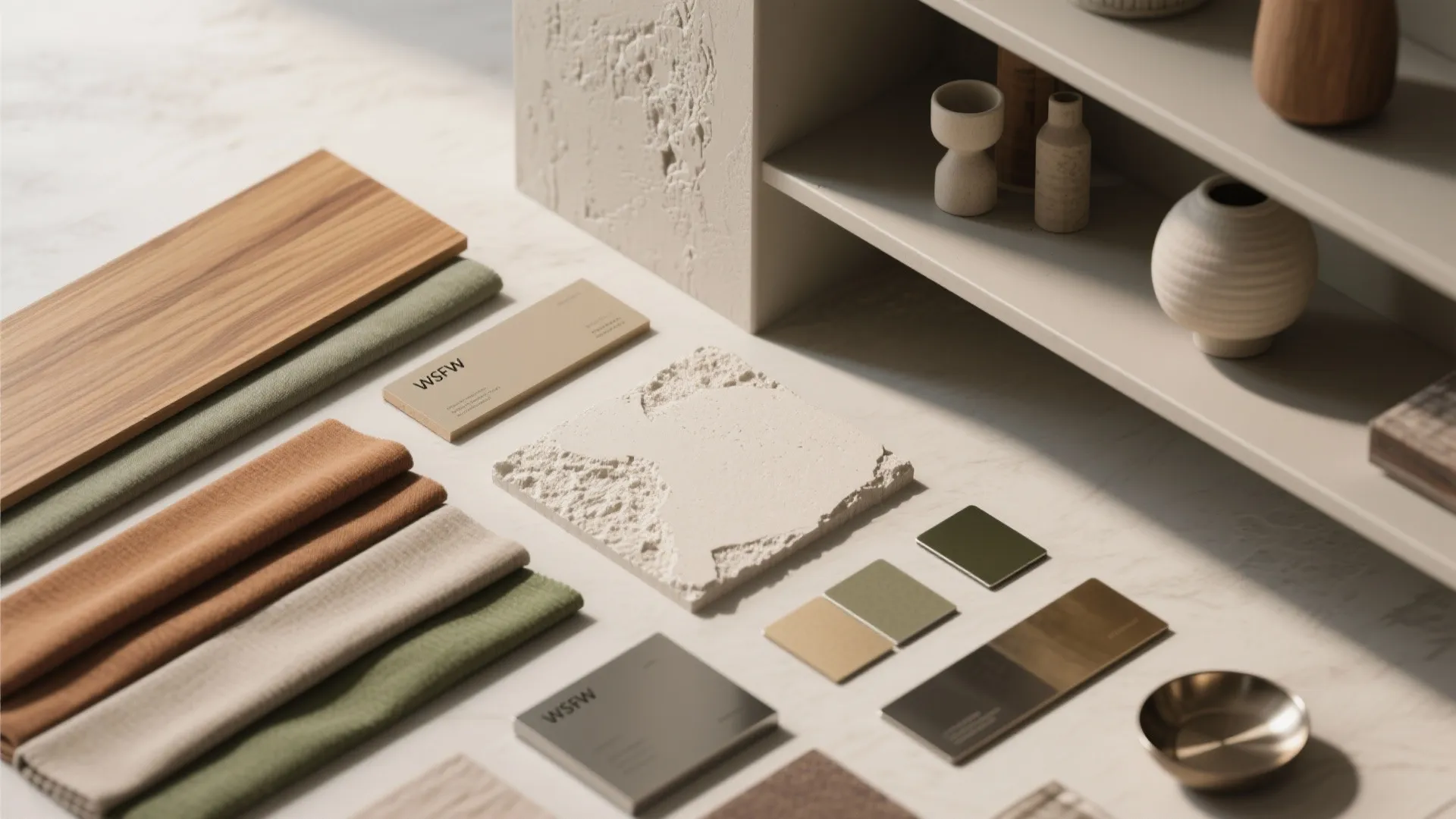 4. Visual continuity: color, materials, and open shelving