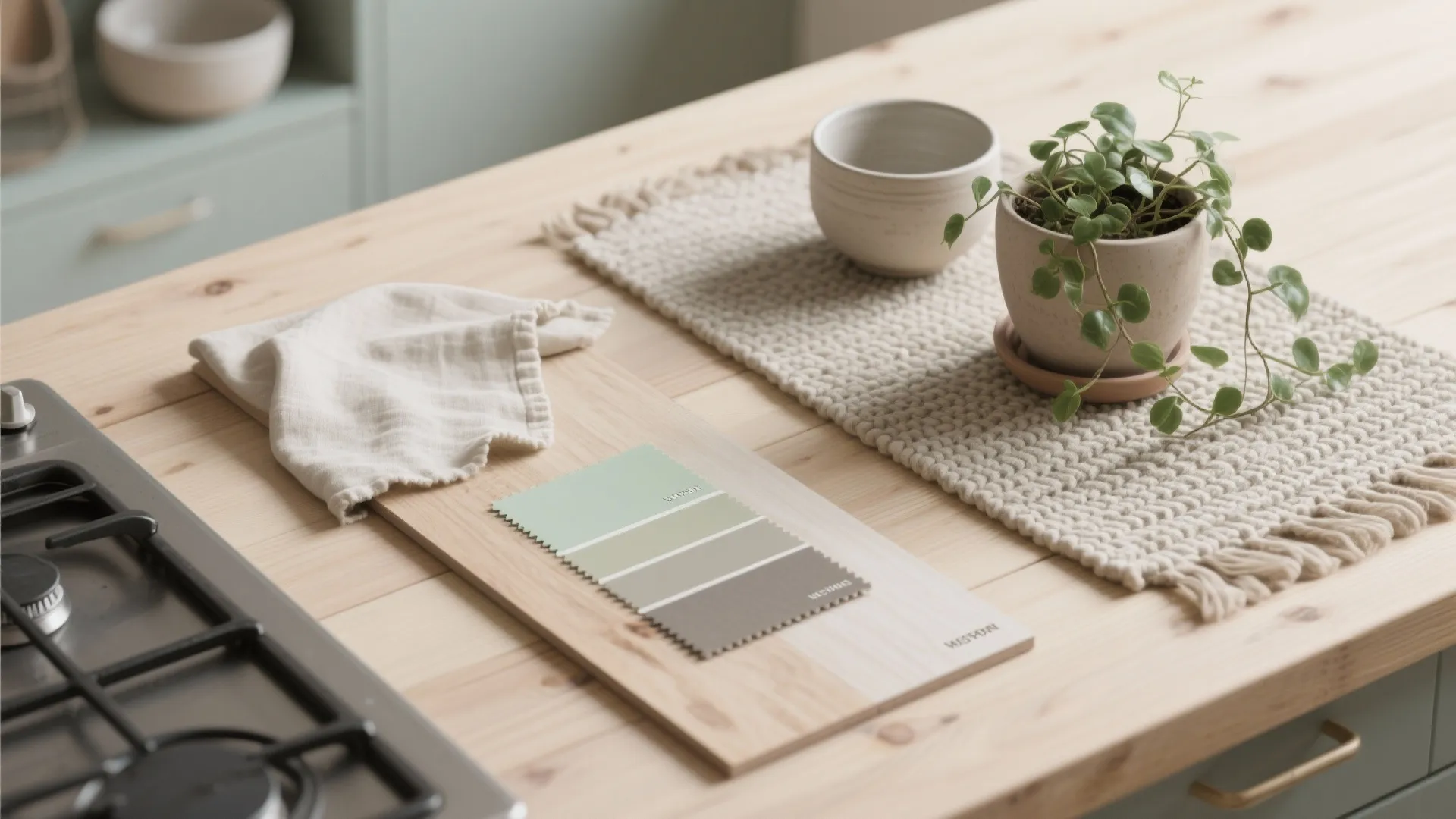 5. Bring in natural textures and greenery