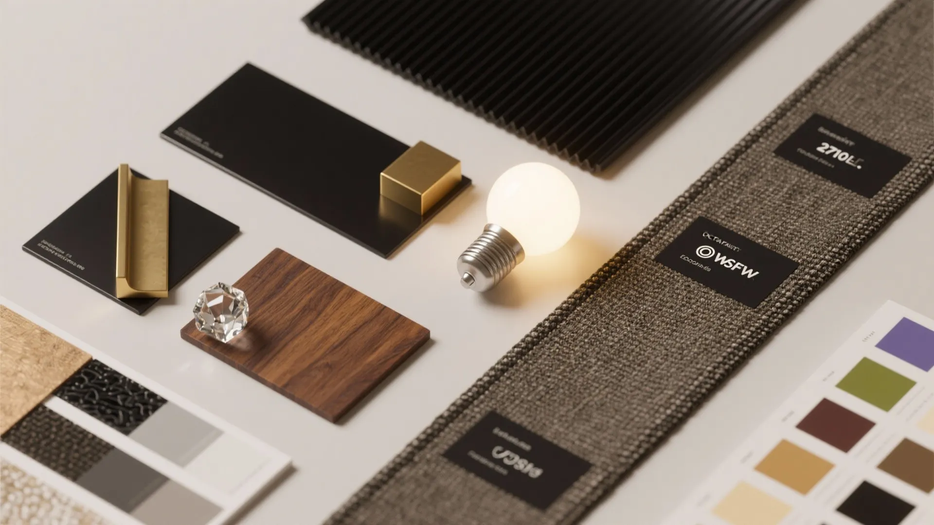 Materials, Finishes and Bulb Choices