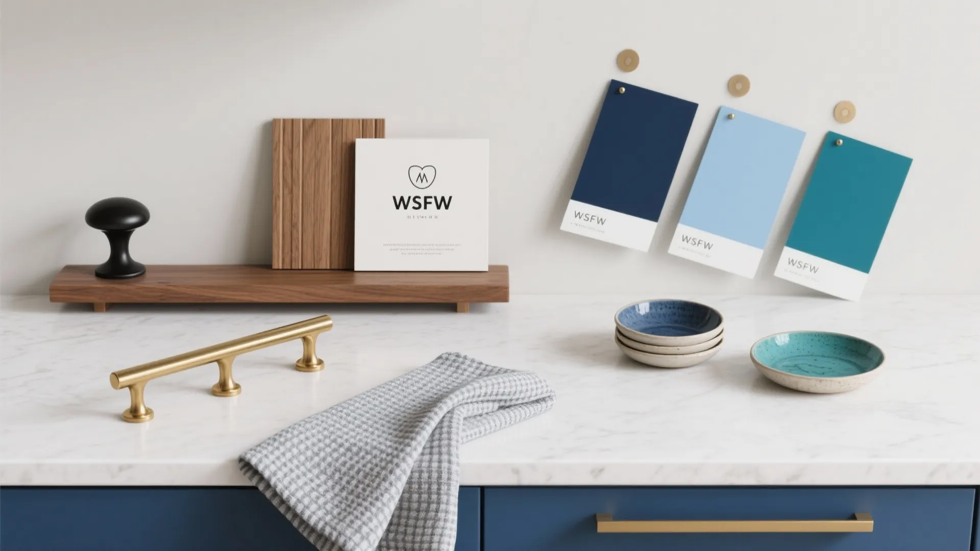 5. Accessorize with Metal and Wood