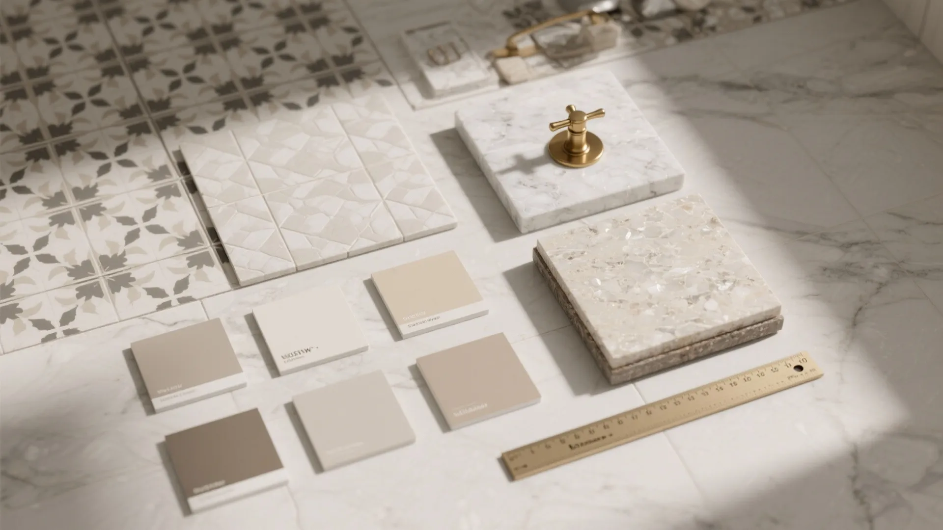 5. Mix materials but keep proportions right