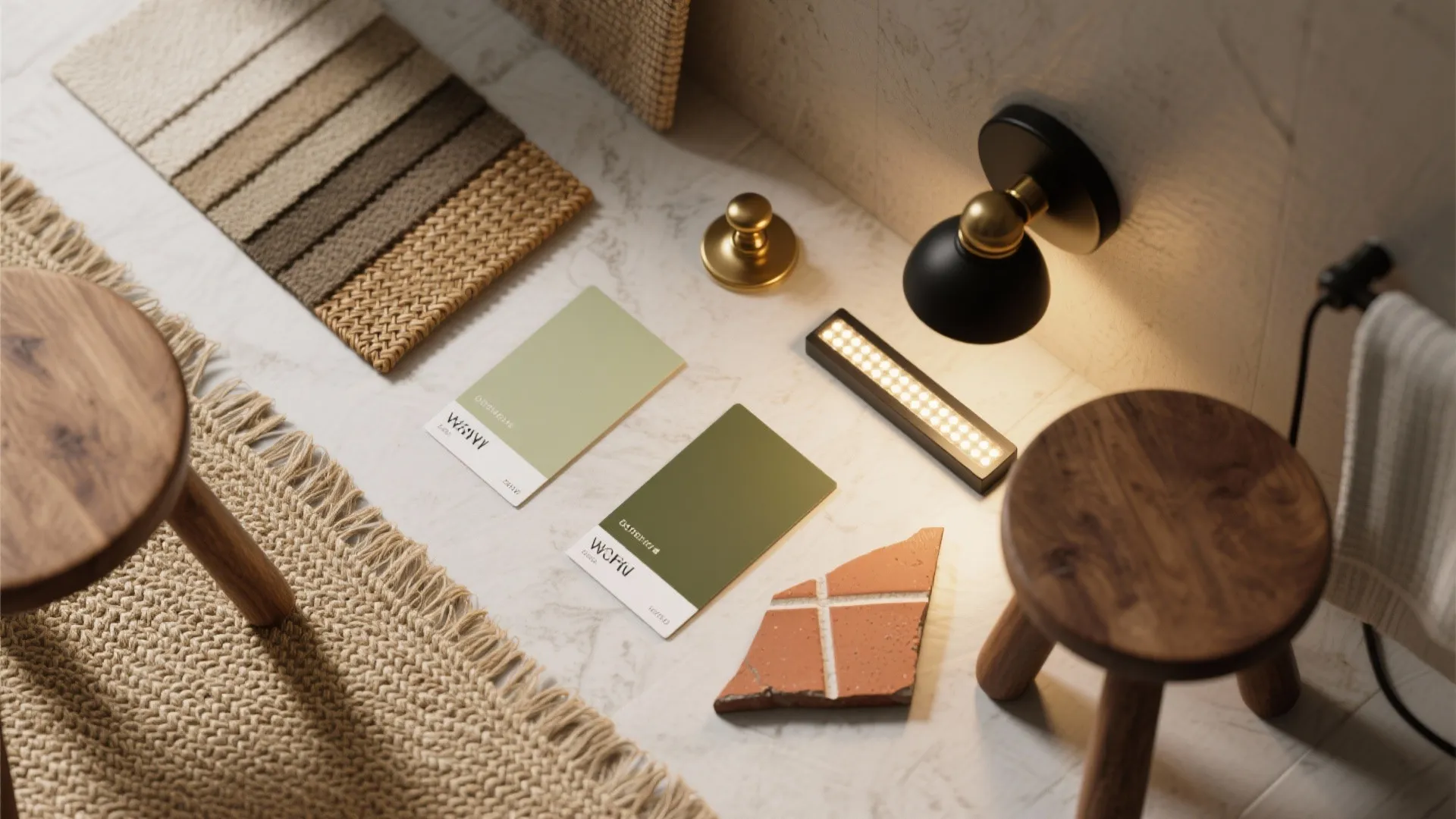 5. Natural textures and layered lighting