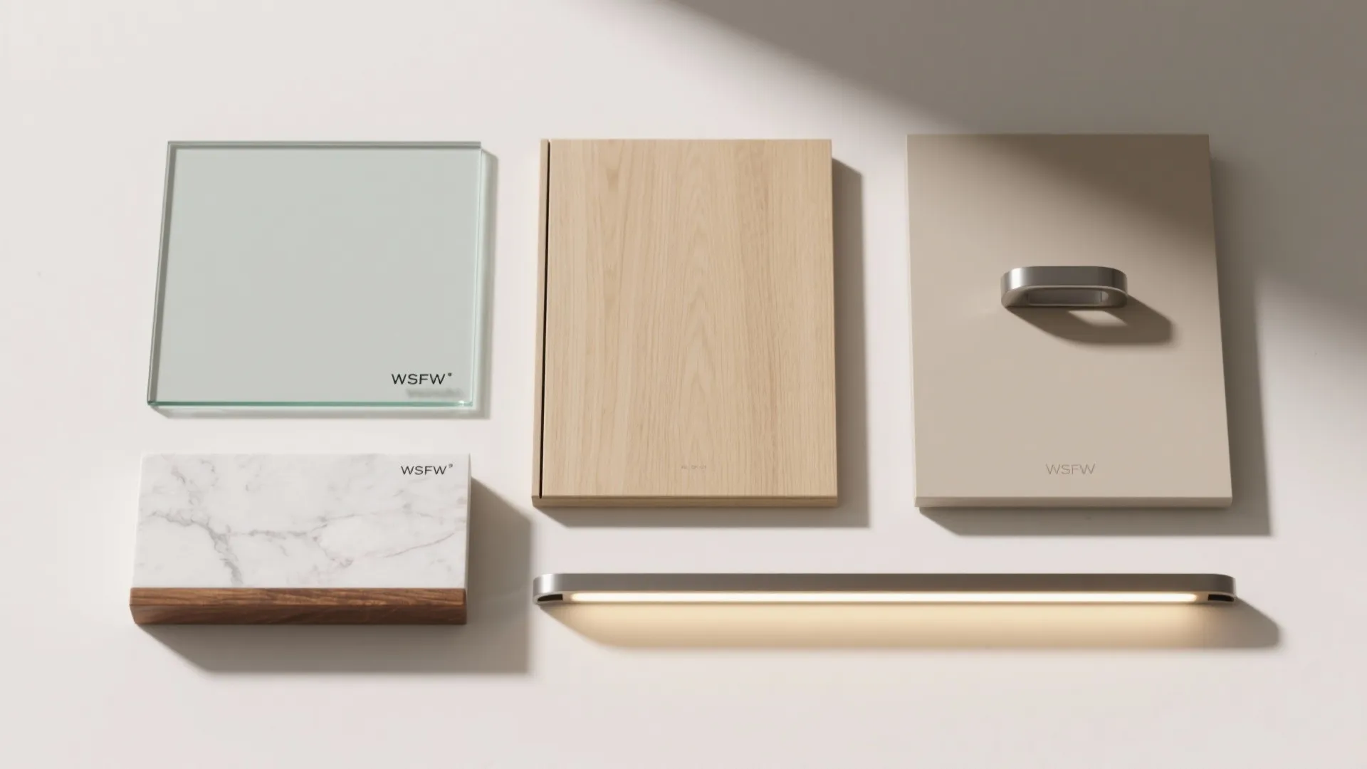 Vertical zoning: ceiling-high cabinets and a light shelf