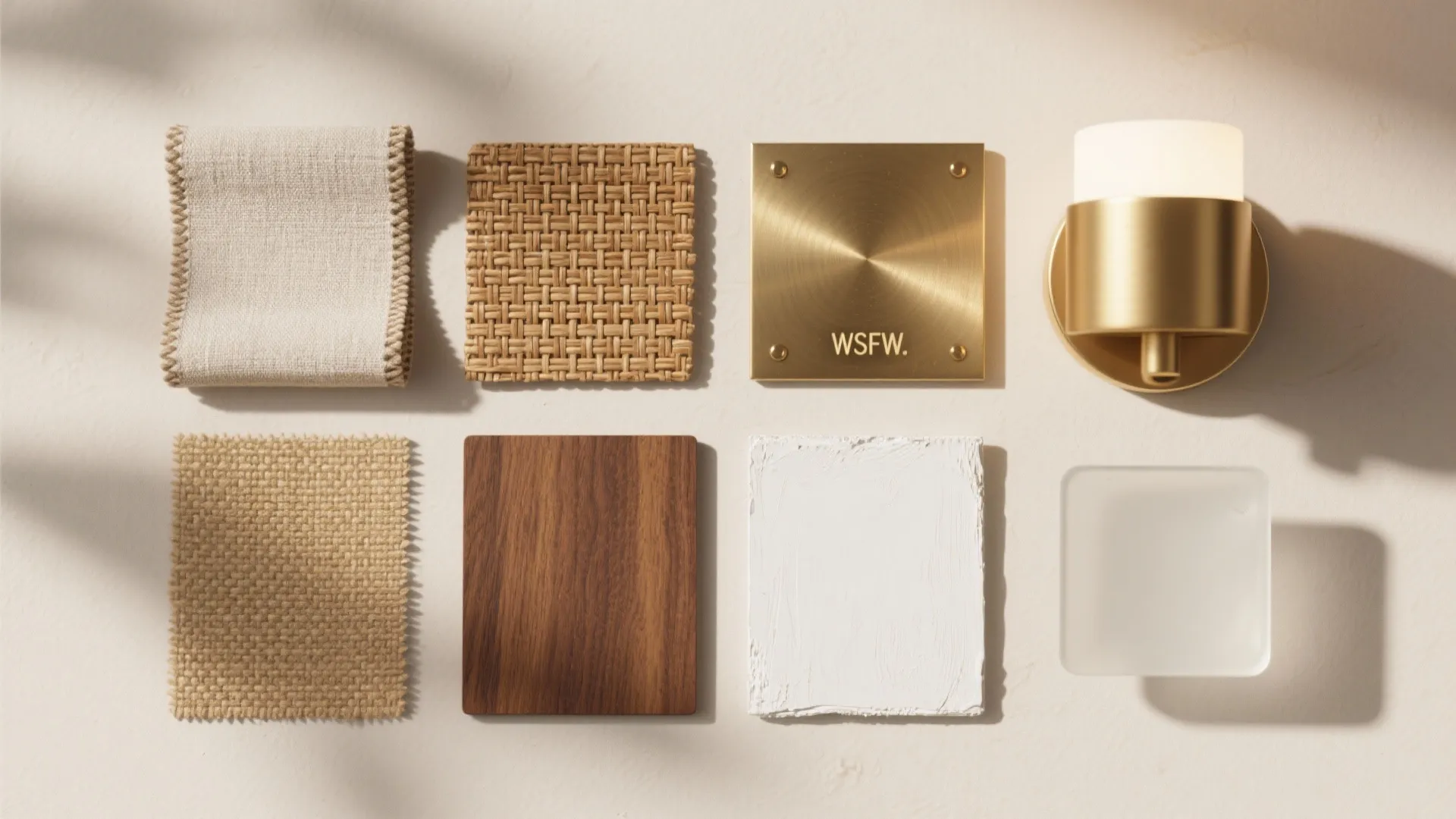 Textured shades and mixed materials for warmth