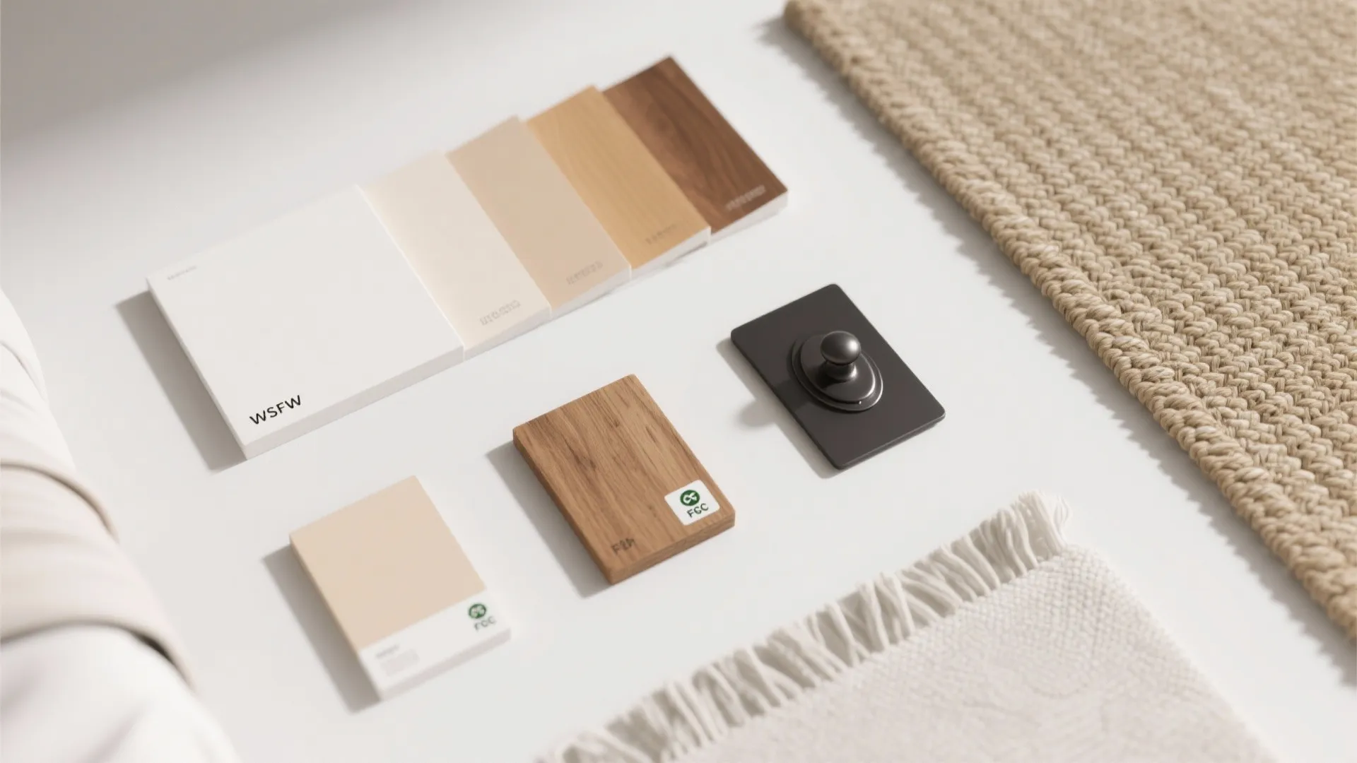 5. Mix finishes and sustainable materials