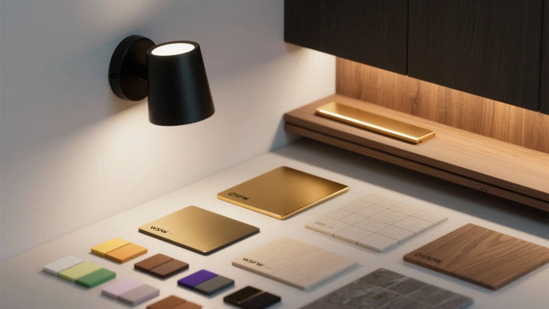 5. Layer with concealed LEDs for a modern contrast